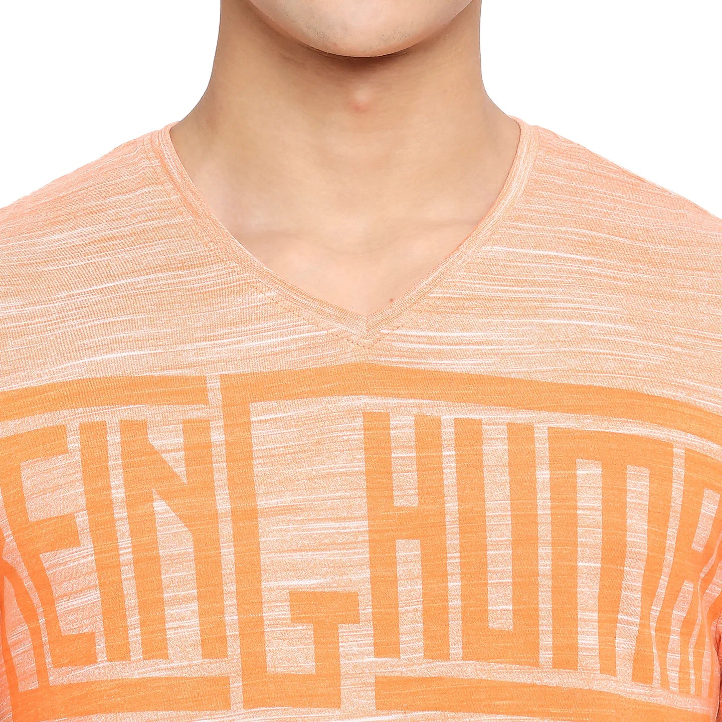 Grey Slim Straight Fit Men's Short Sleeves T-Shirt by Being Human Clothing - Image 5