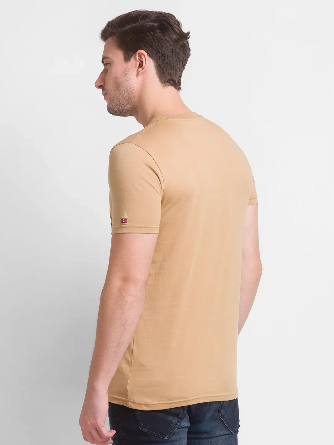 Iced Coffee Regular Fit Round Neck Men's T-Shirt by Being Human Clothing - Image 2