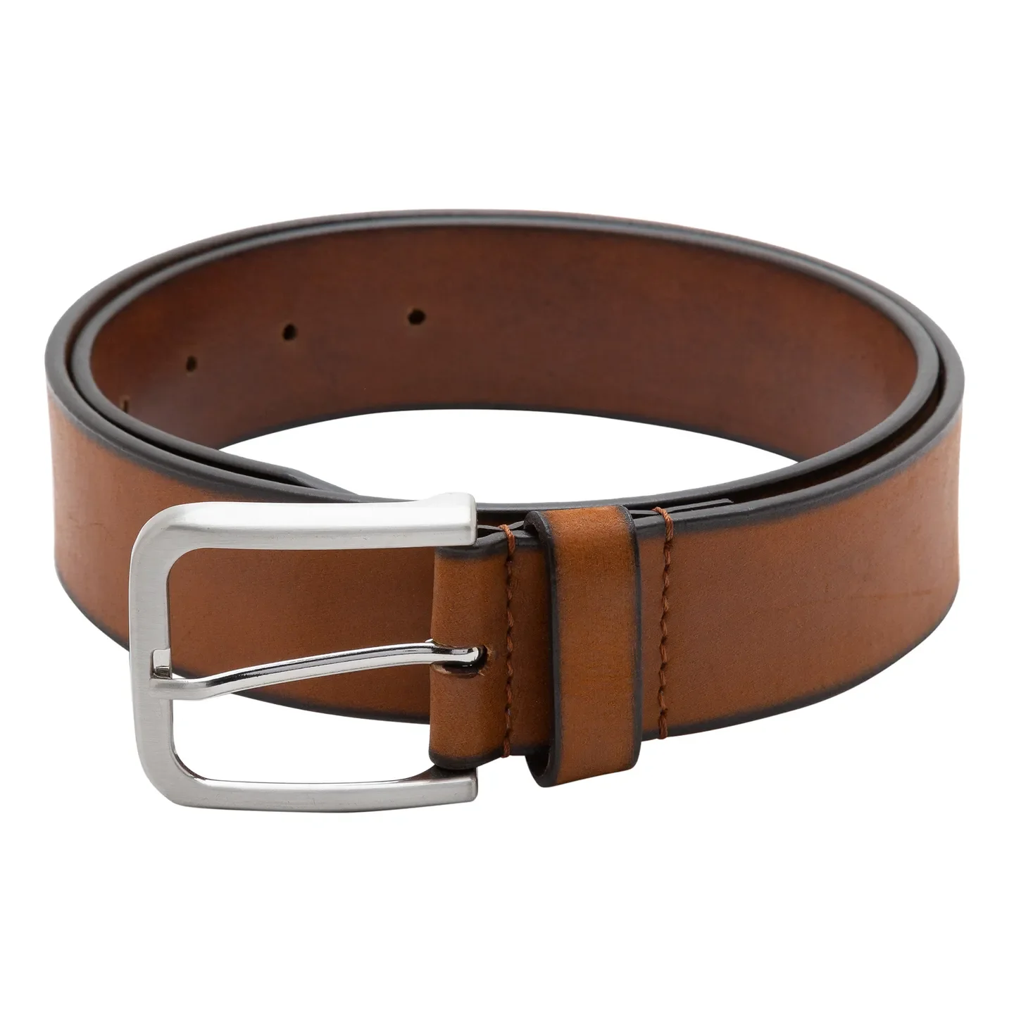 Tan Leather Men's Belt By Being Human Clothing
