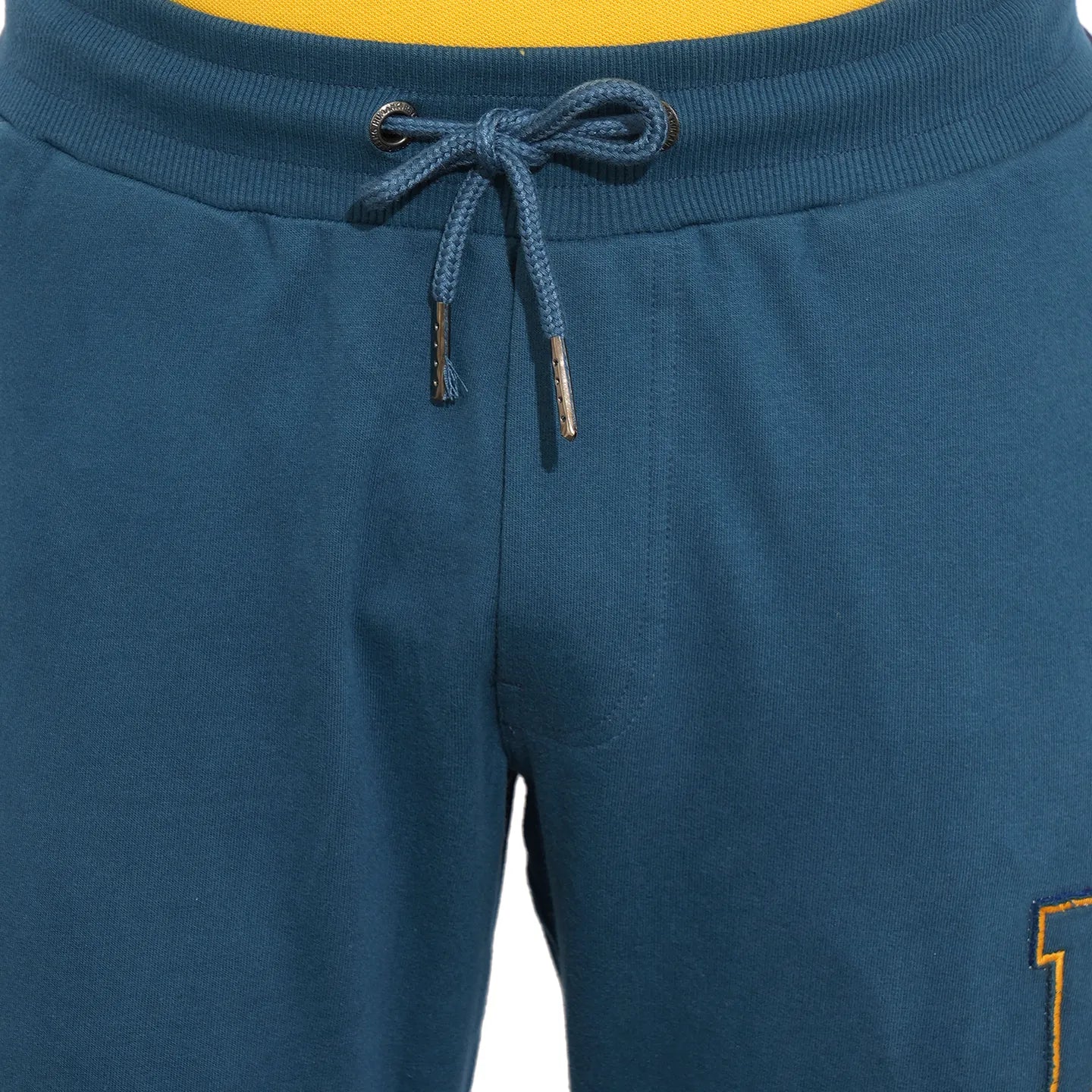 Teal Regular Fit Track Pants For Men By Being Human Clothing - Image 5