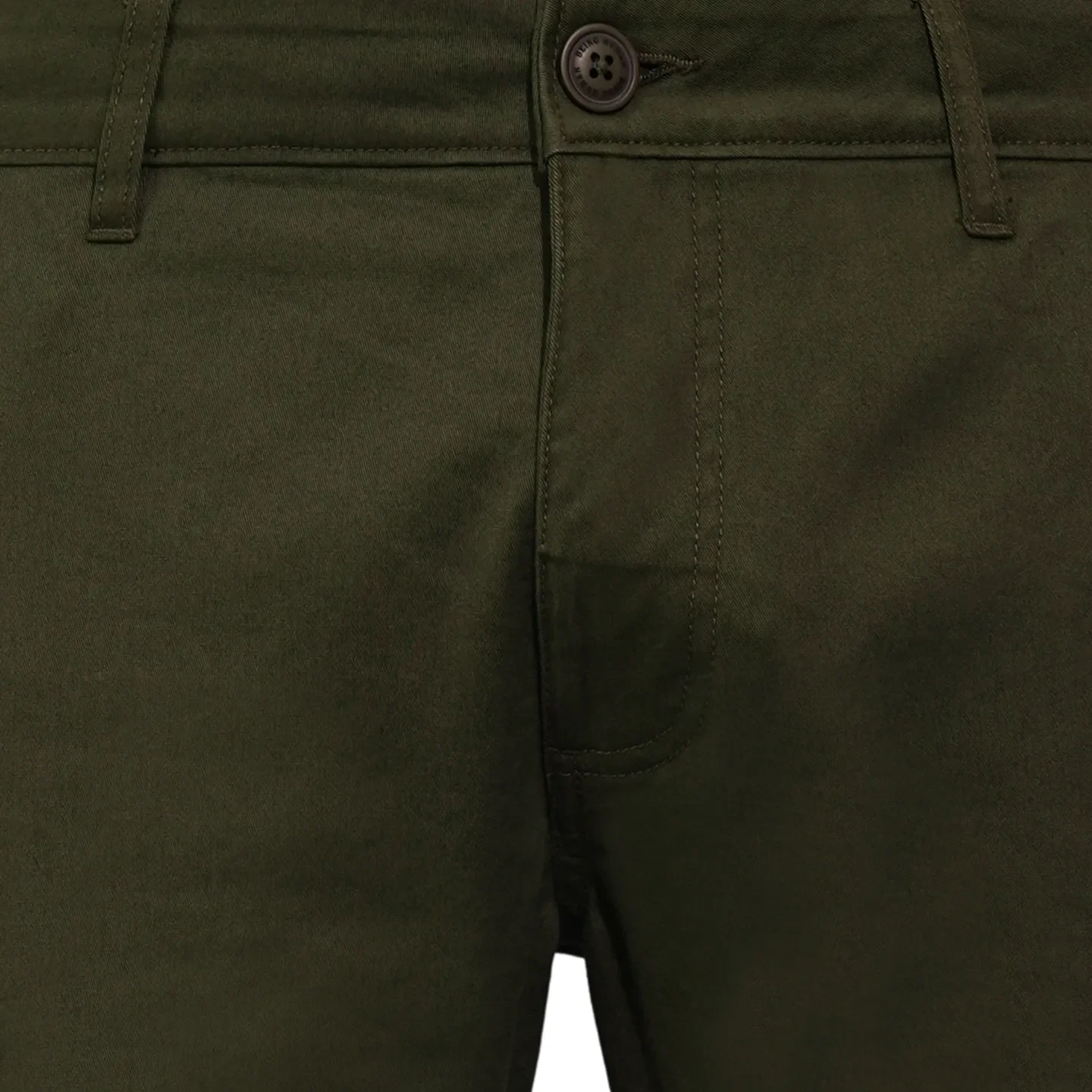 Olive Slim Fit Cargos for Men By Being Human Clothing - Image 5