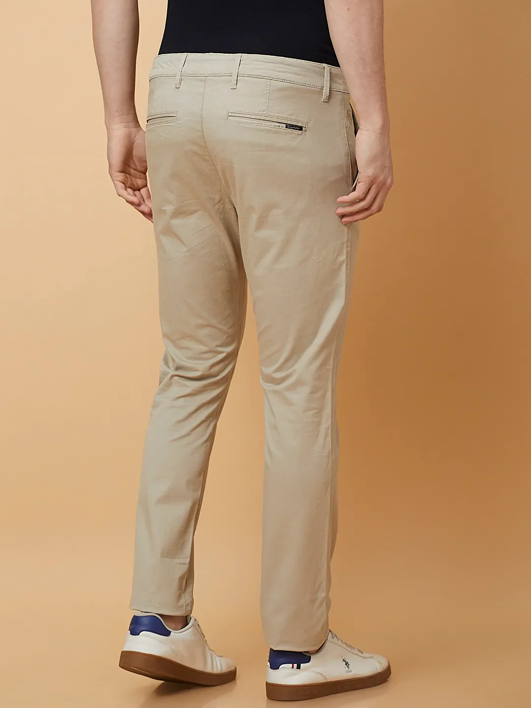 Stone Slim Fit Chinos For Men By Being Human Clothing - Image 3