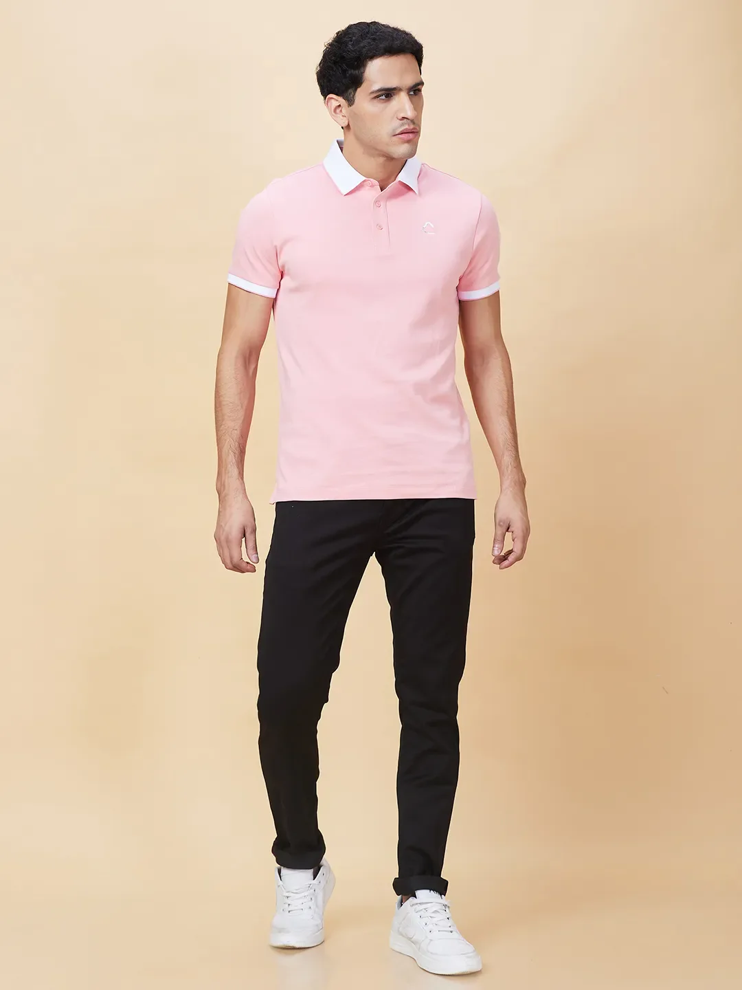 Black Skinny fit Men's Denims by Being Human Clothing - Image 4