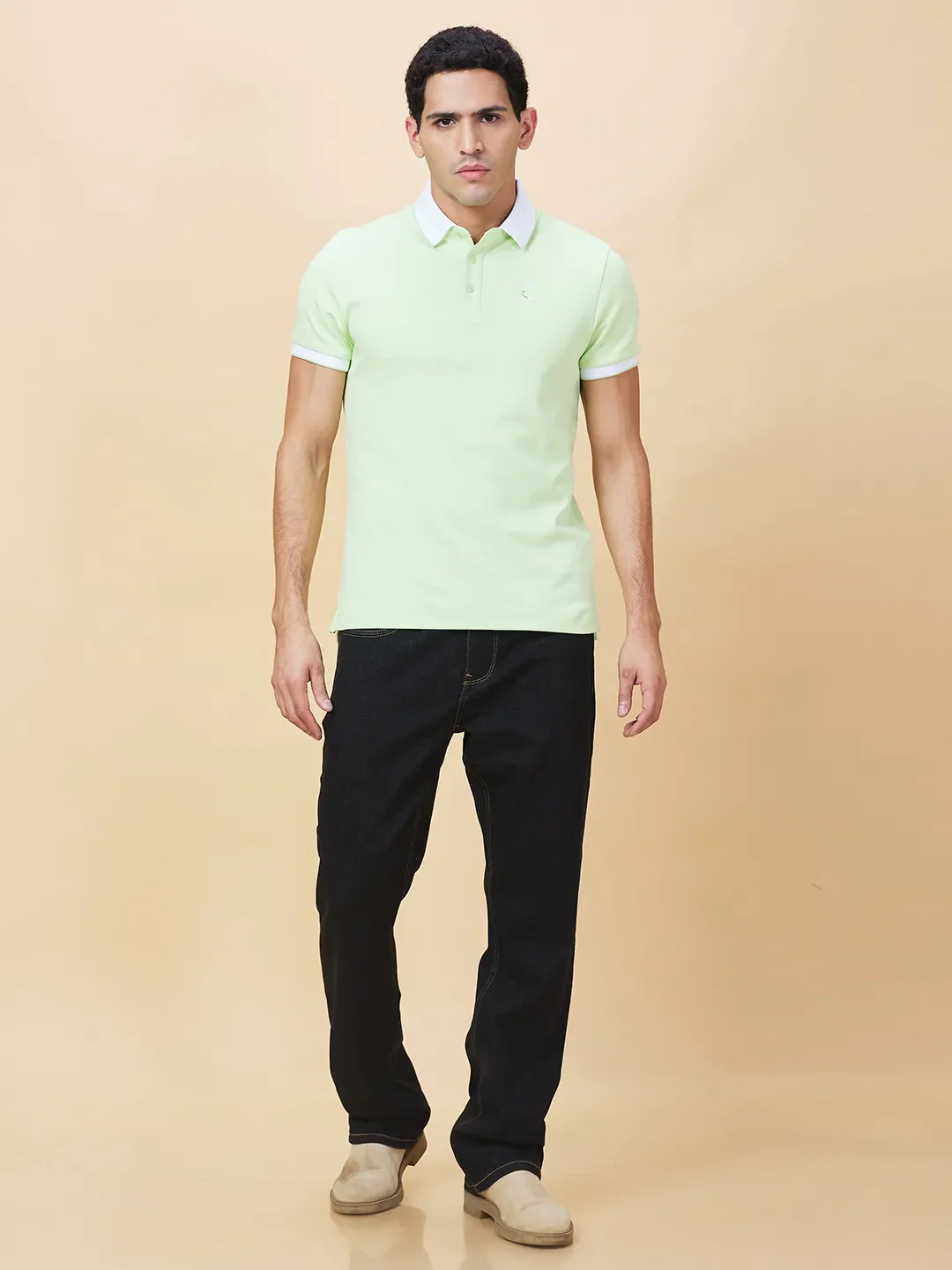 Black Boot Cut Fit Men's Denims by Being Human Clothing - Image 2