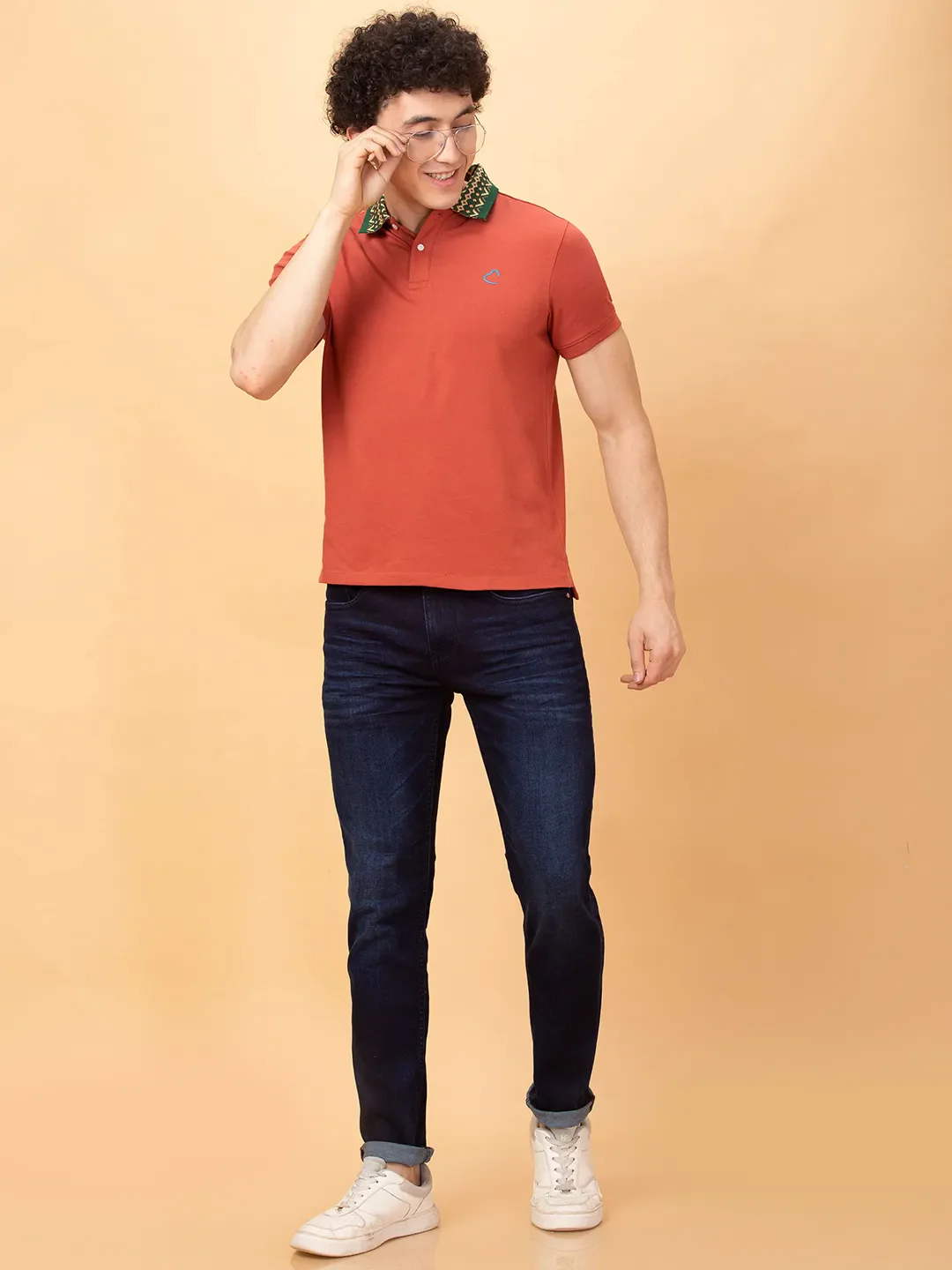 Blue Slim Fit Men's Denims by Being Human Clothing - Image 6