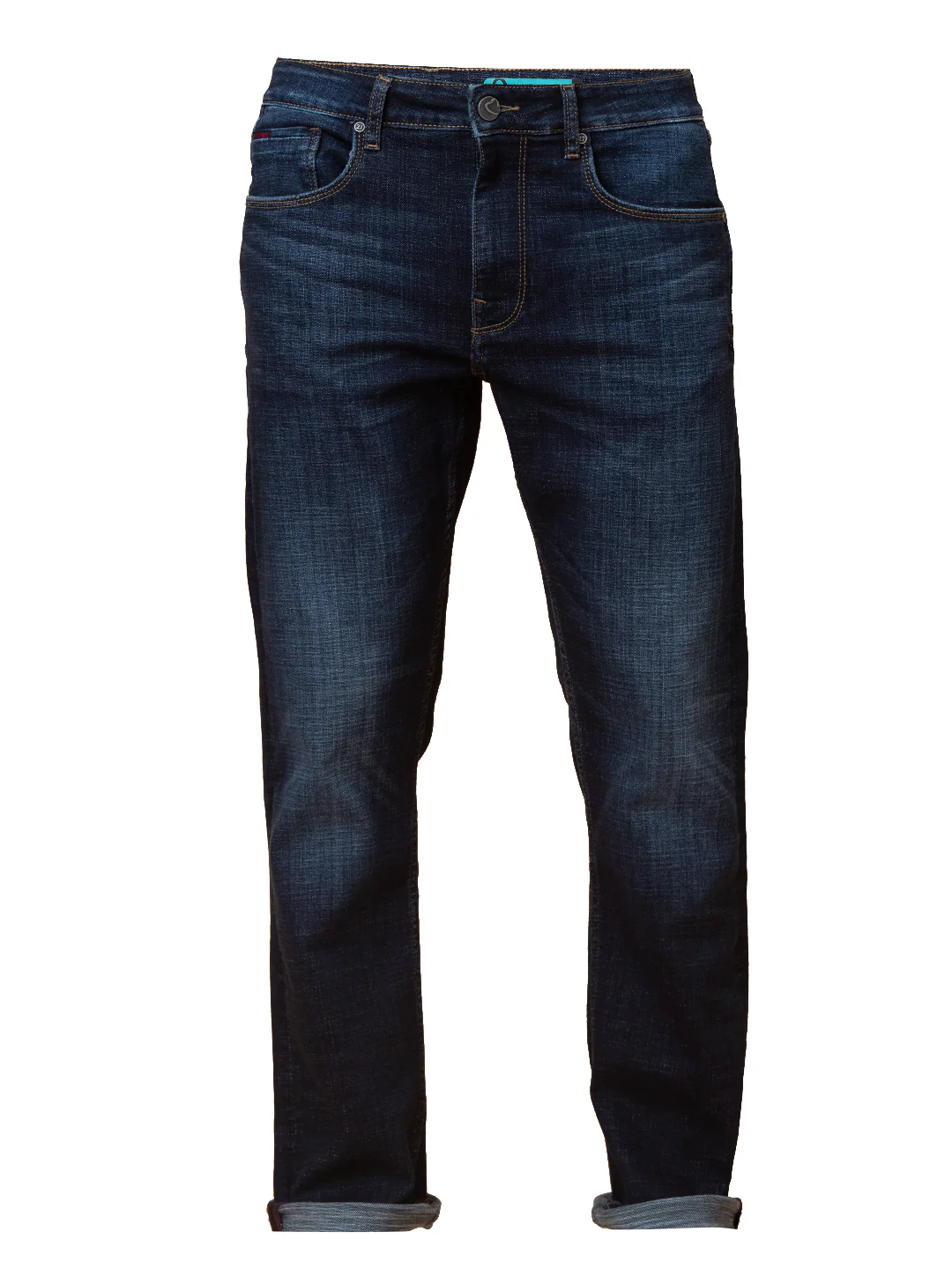 Dark Tone Boot Cut Fit Denims For Men By Being Human Clothing - Image 3