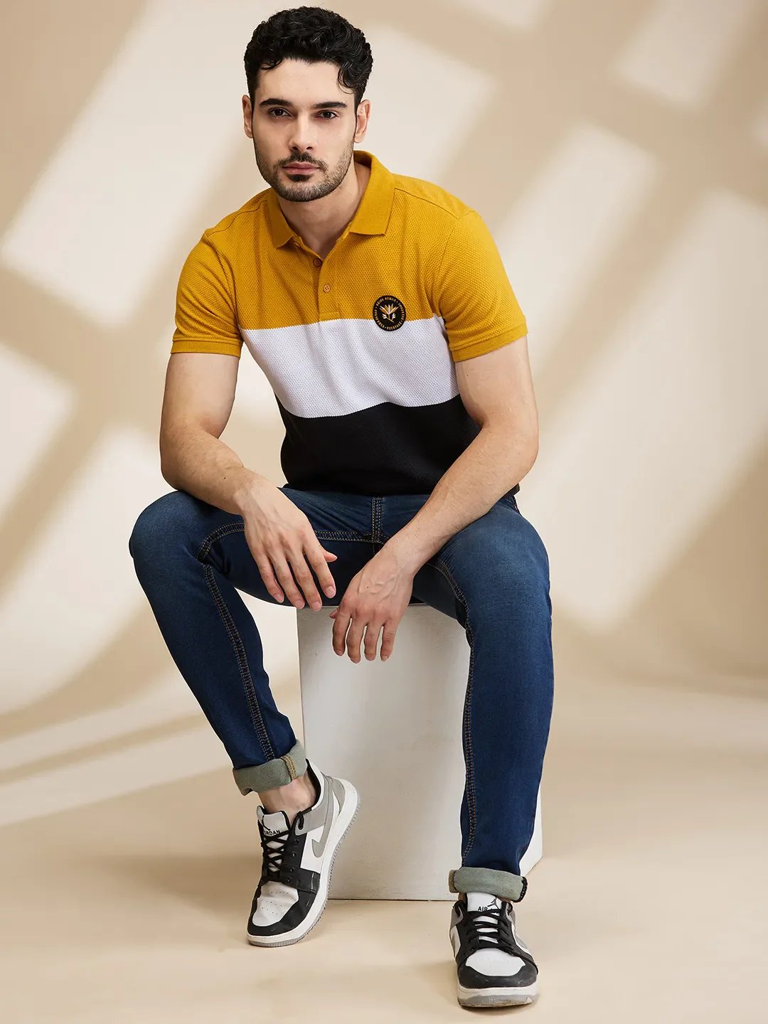 Blue Slim Fit Men's Denims by Being Human Clothing - Image 6