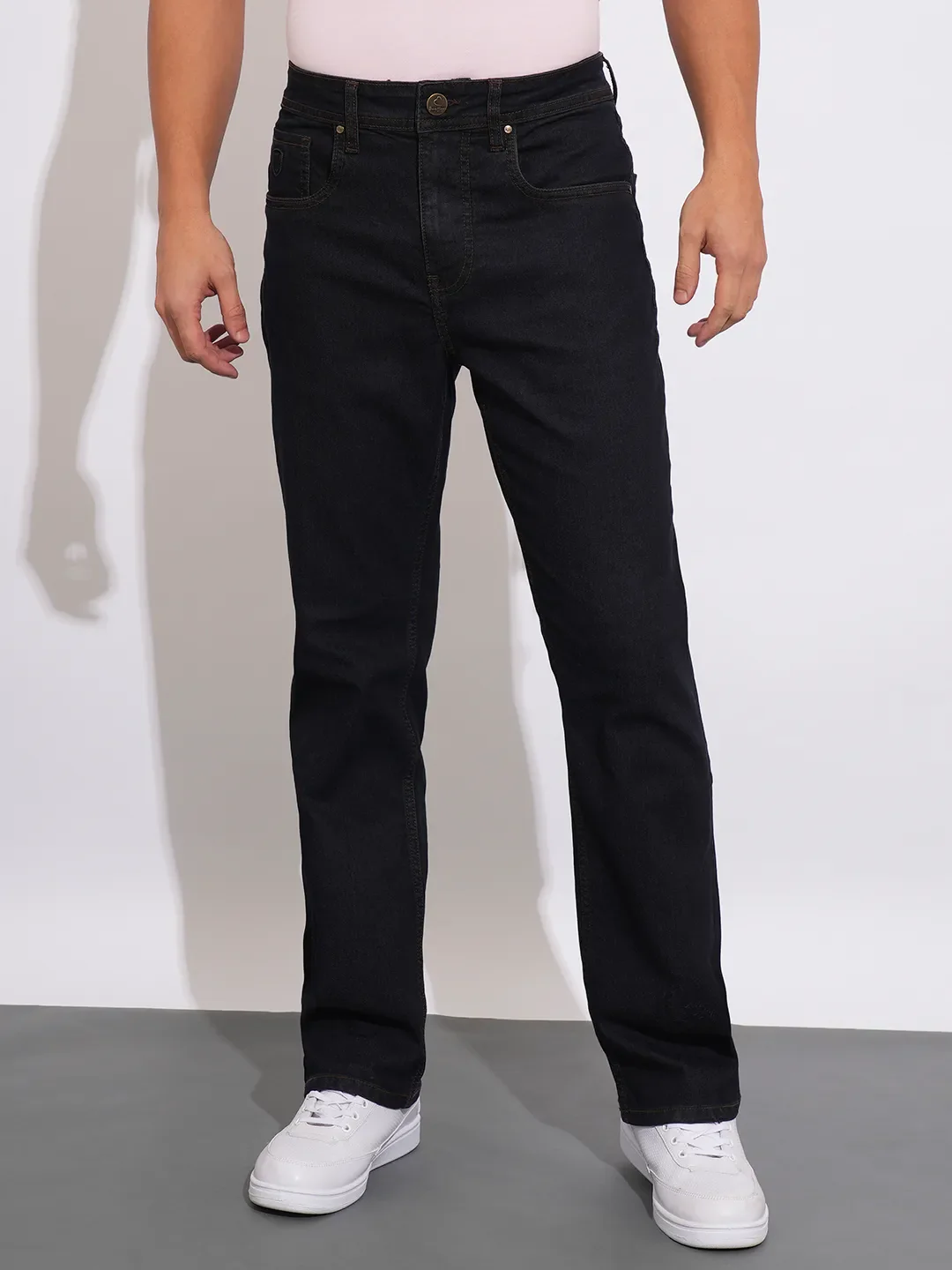 Blue Boot Cut Fit Men's Denims by Being Human Clothing