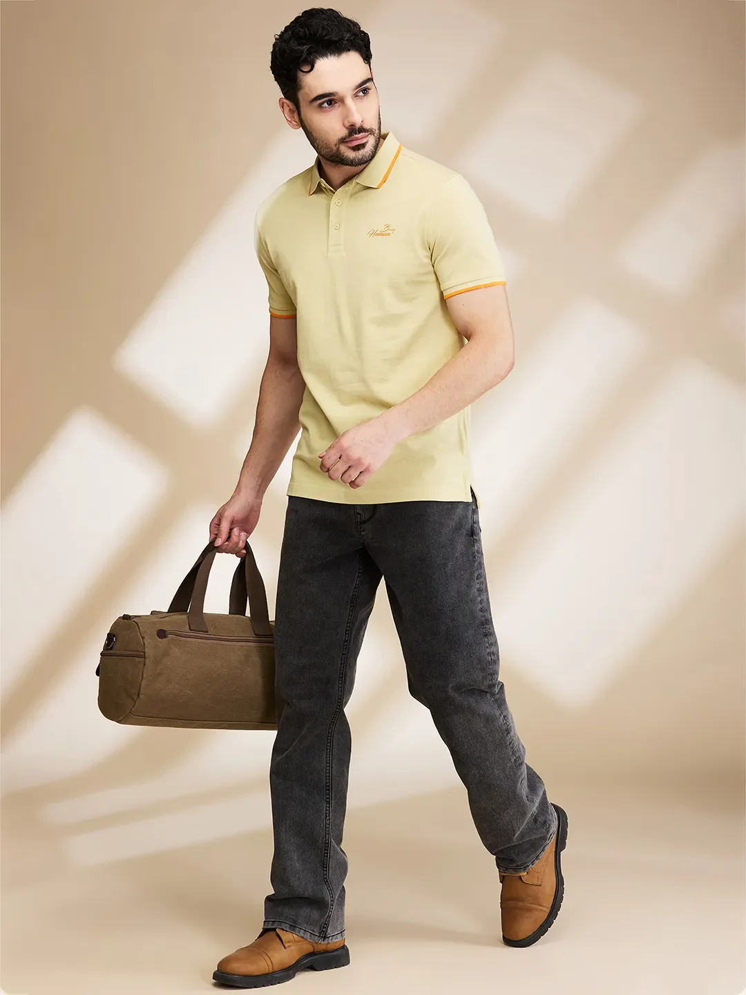 Grey Boot Cut Fit Men's Denims by Being Human Clothing - Image 6