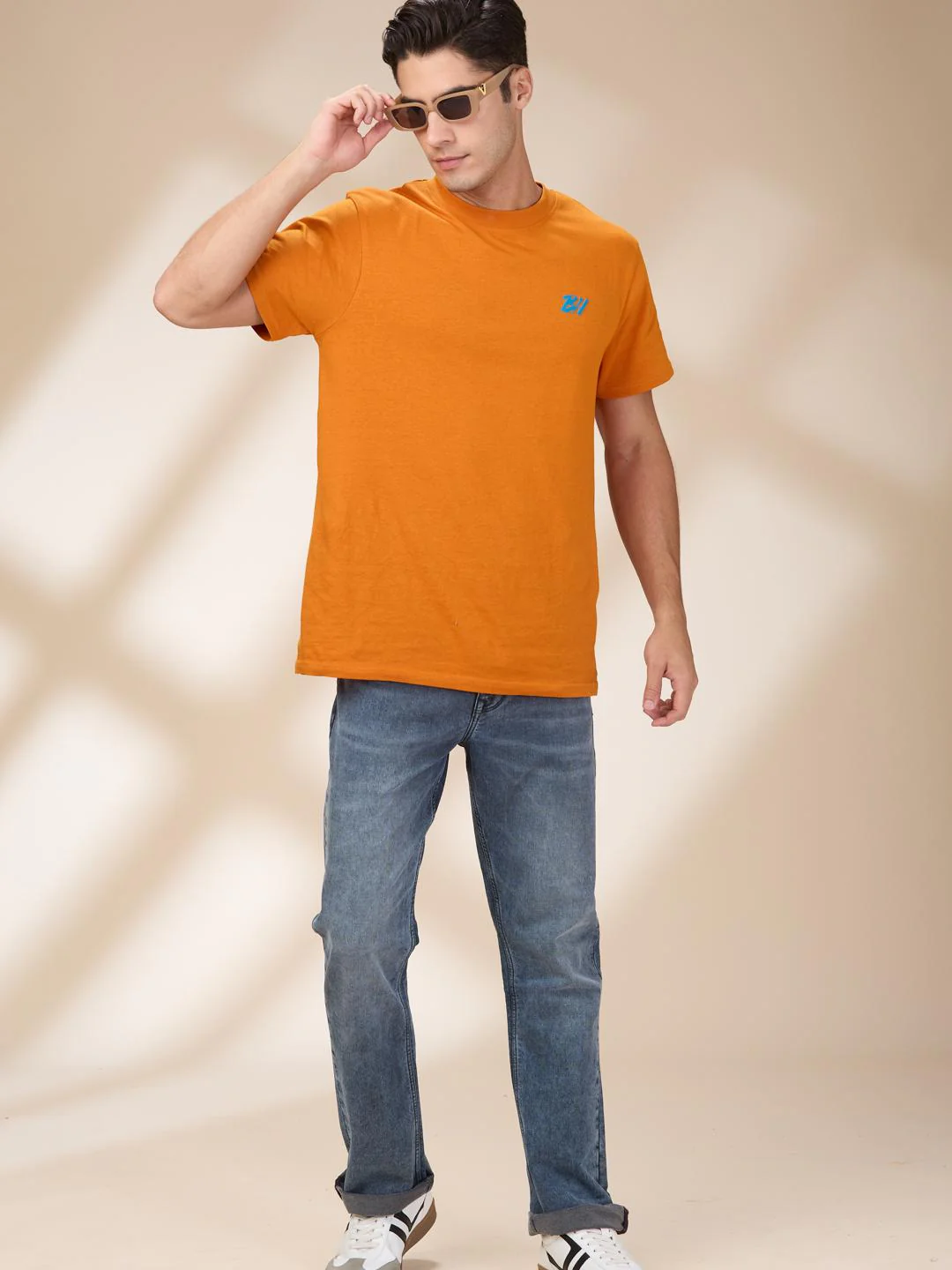 Grey Straight Fit Denims For Men By Being Human Clothing - Image 6