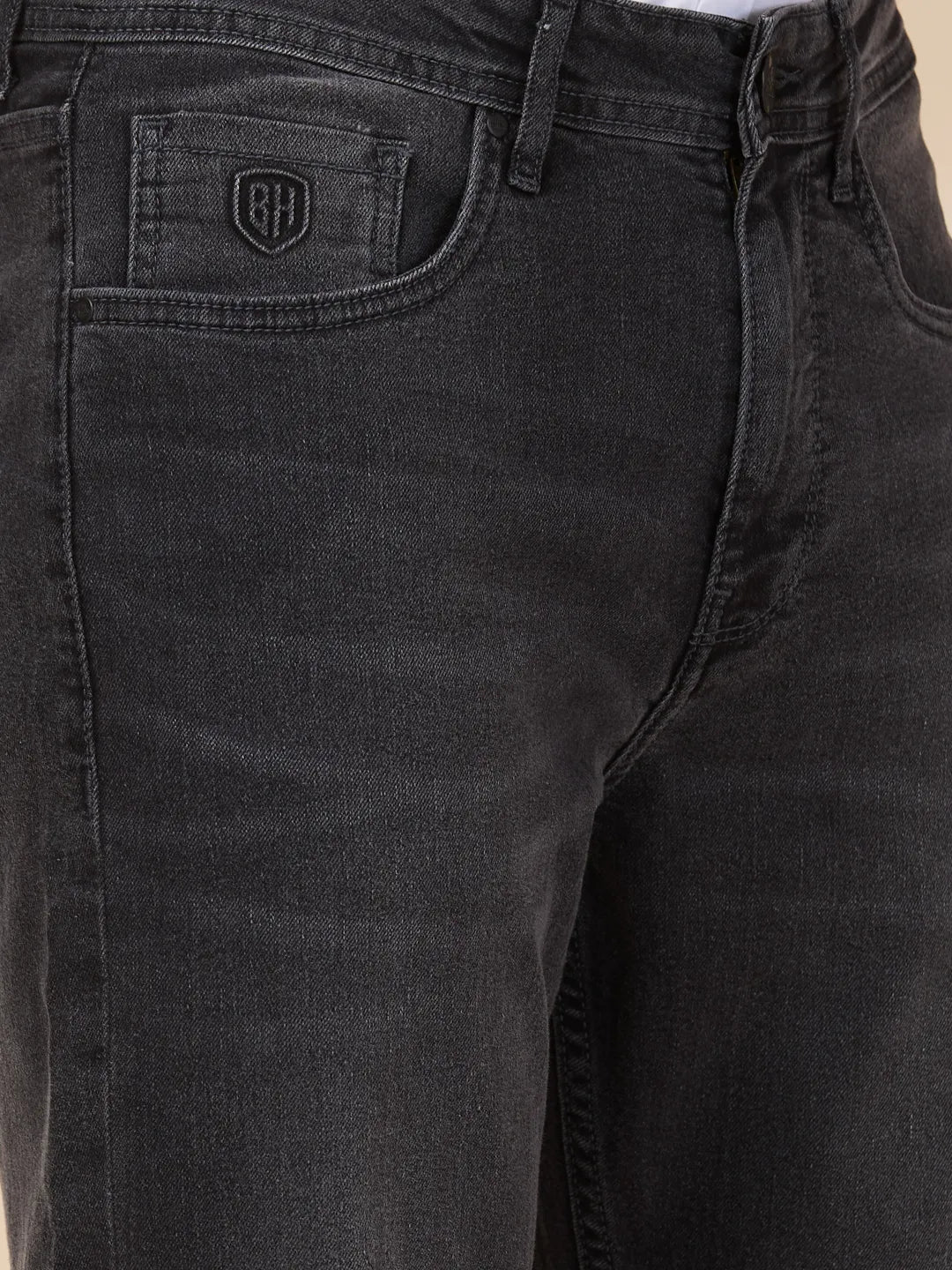 Grey Boot Cut Fit Men's Denims by Being Human Clothing - Image 5