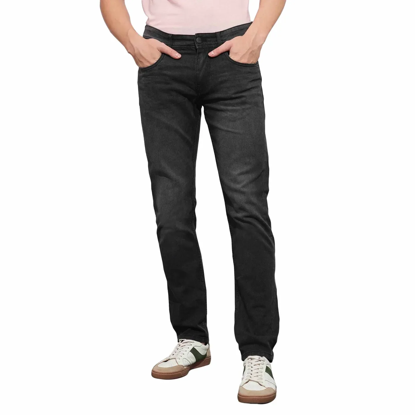 Grey Men's Denims by Being Human Clothing