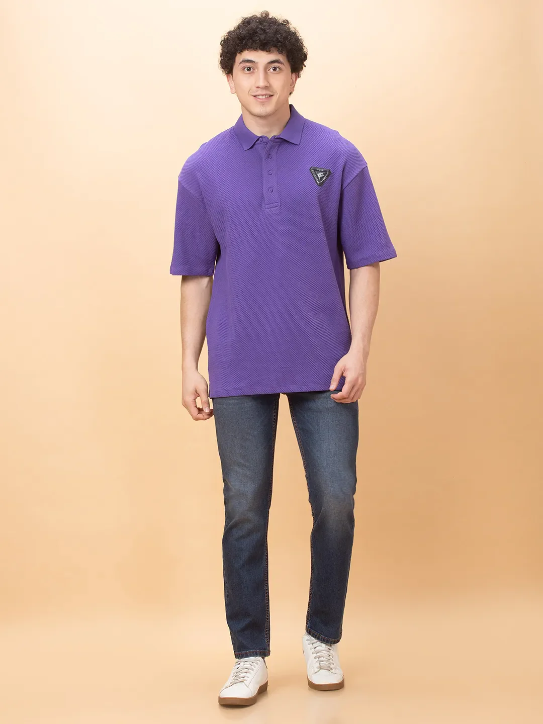 Blue Straight Fit Men's Denims by Being Human Clothing - Image 2