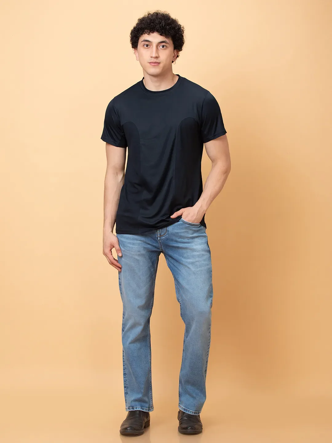 Blue Boot Cut Fit Men's Denims by Being Human Clothing - Image 2