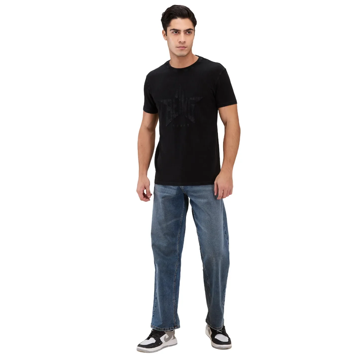 Blue Anti Fit Men's Denims by Being Human Clothing - Image 2