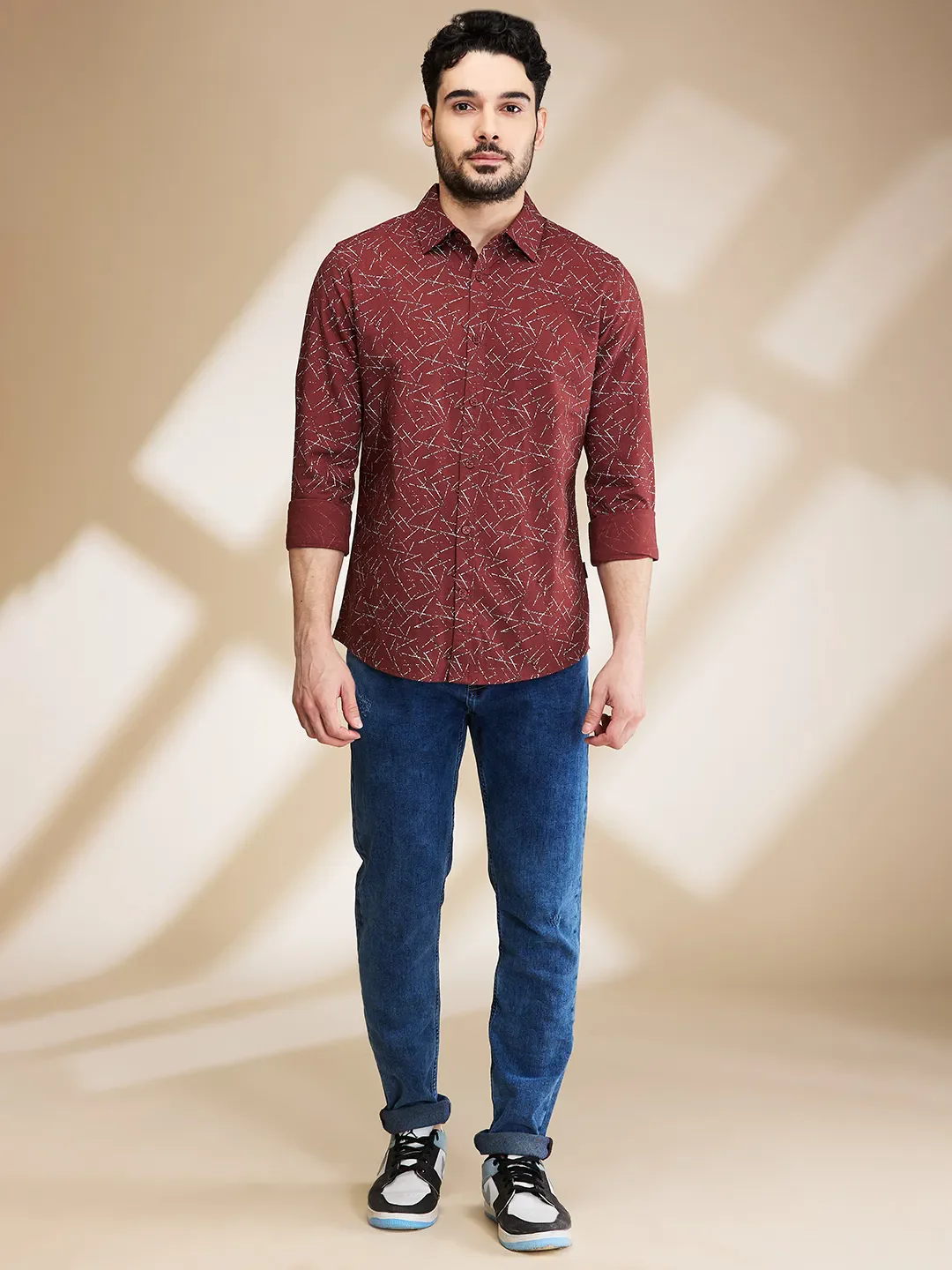 Blue Slim Fit Men's Denims by Being Human Clothing - Image 2