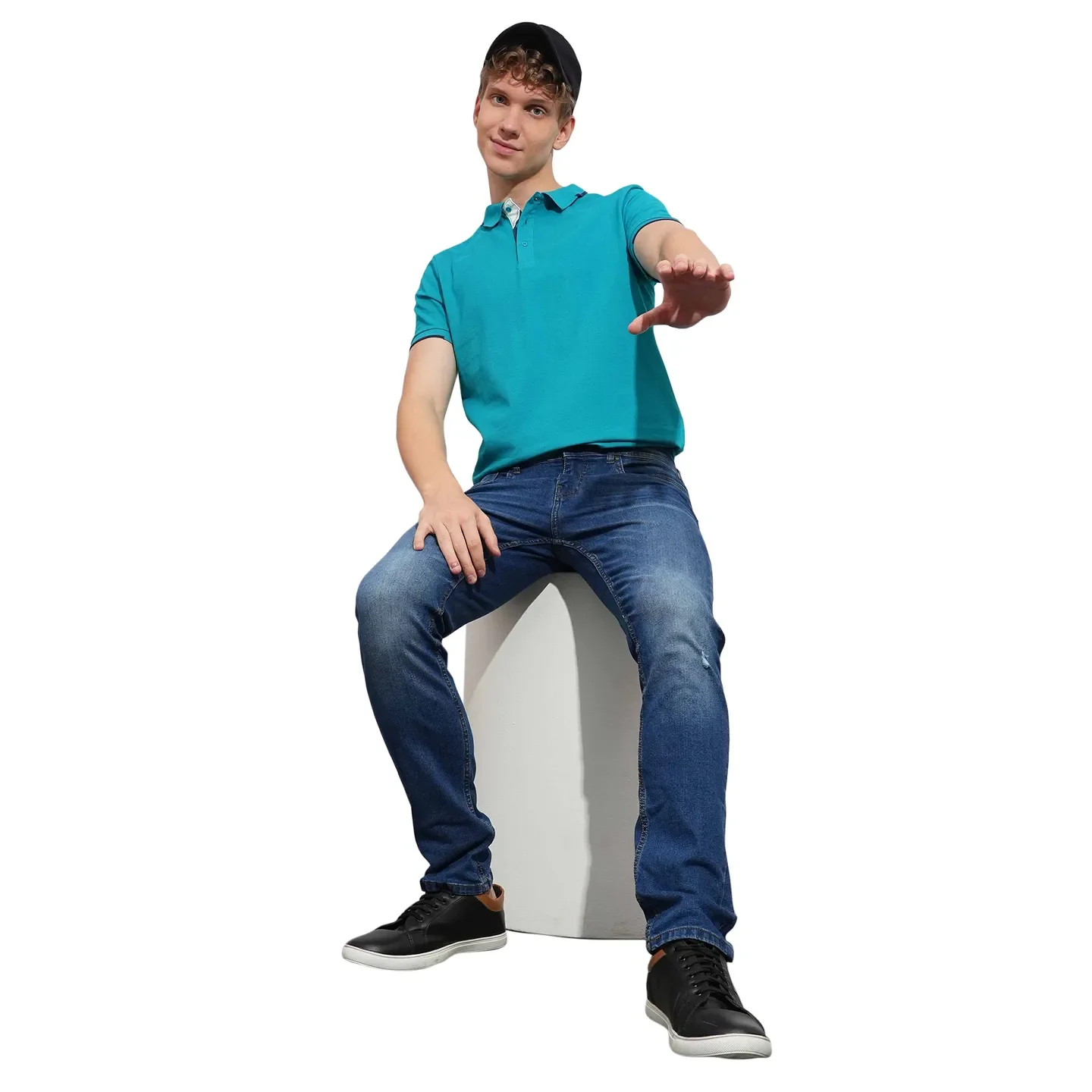 Blue Men's Denims by Being Human Clothing - Image 4