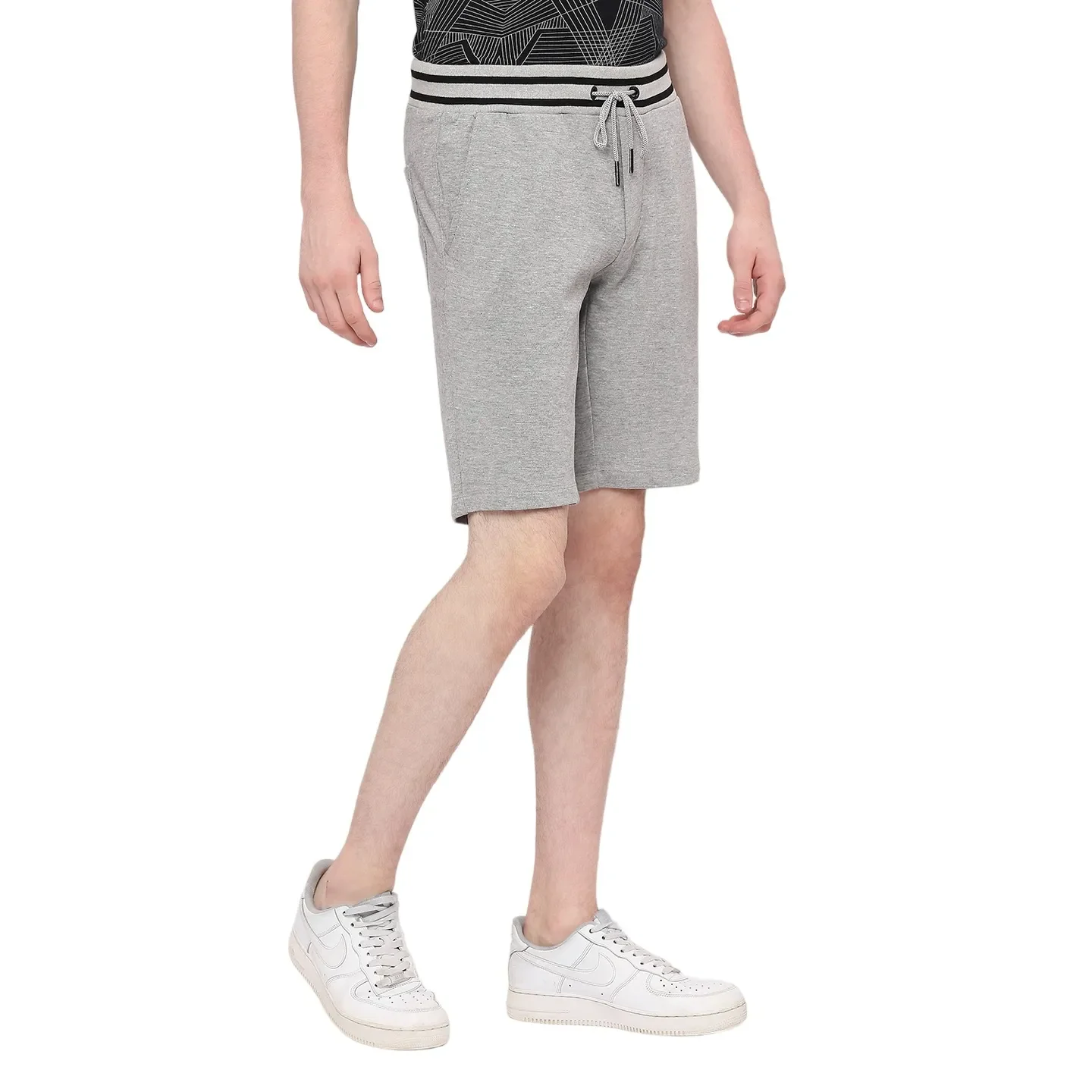 Grey Shorts Fit Men's Shorts by Being Human Clothing - Image 3