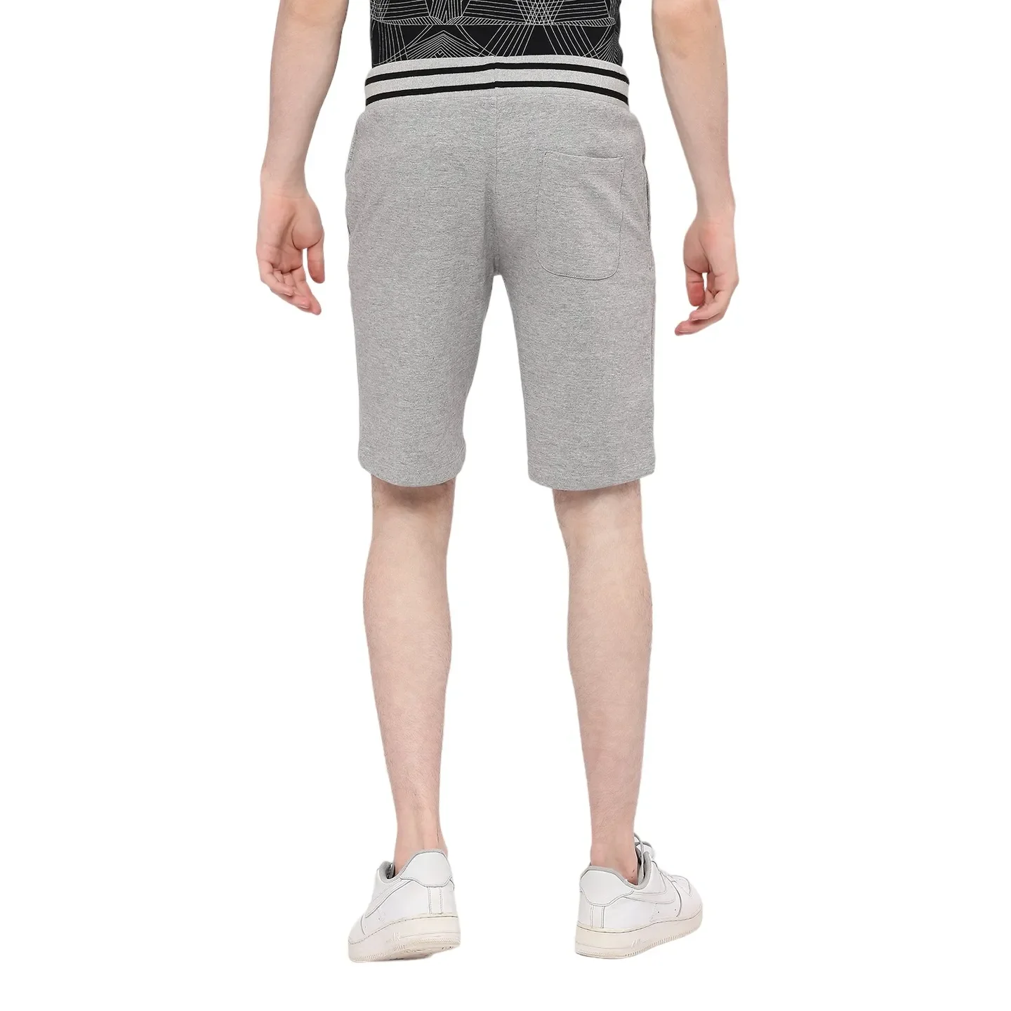 Grey Shorts Fit Men's Shorts by Being Human Clothing - Image 4