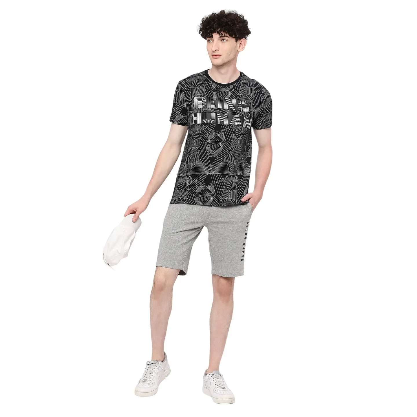 Grey Shorts Fit Men's Shorts by Being Human Clothing - Image 6