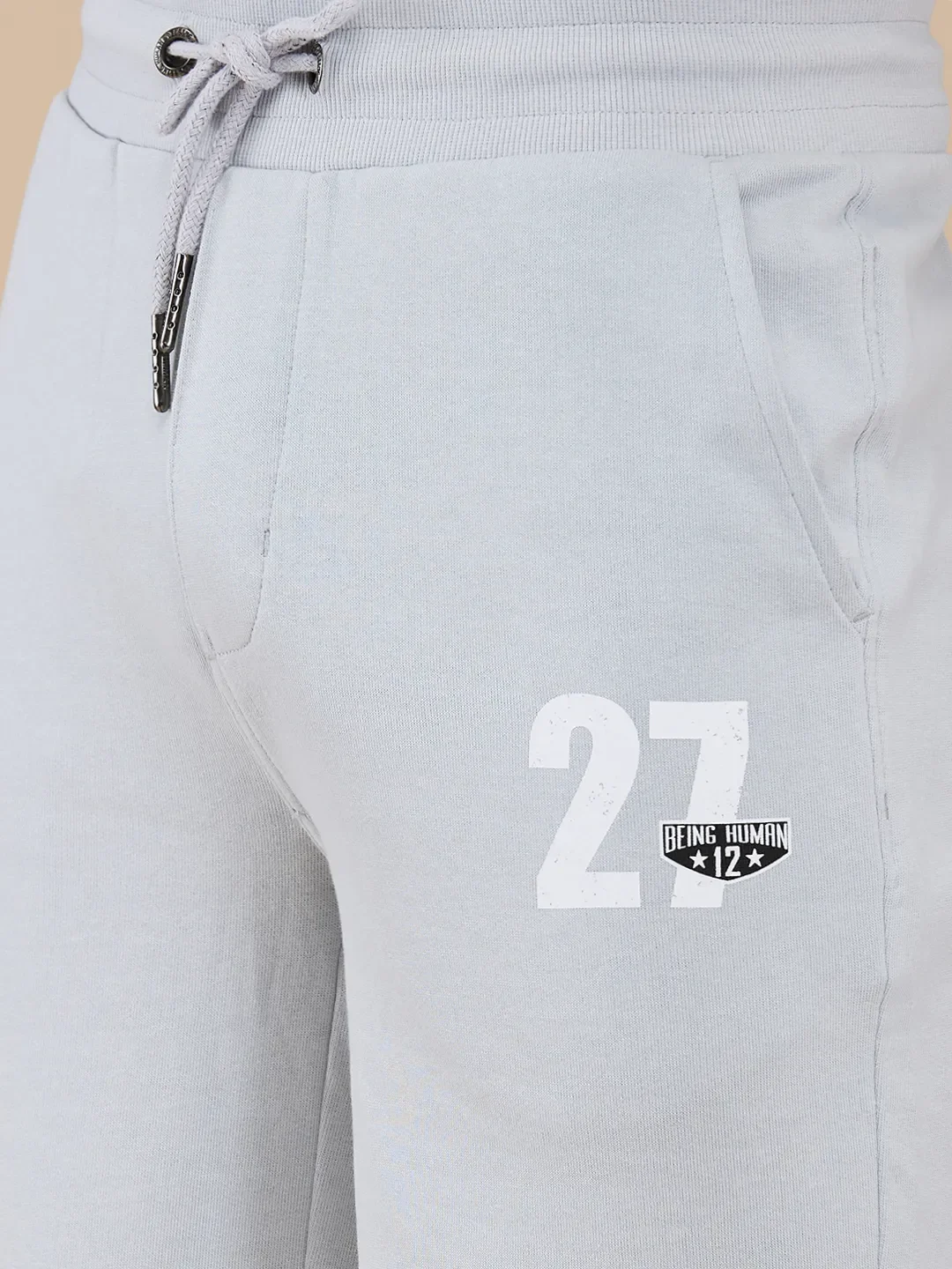 Grey Shorts Fit Men's Shorts by Being Human Clothing - Image 5