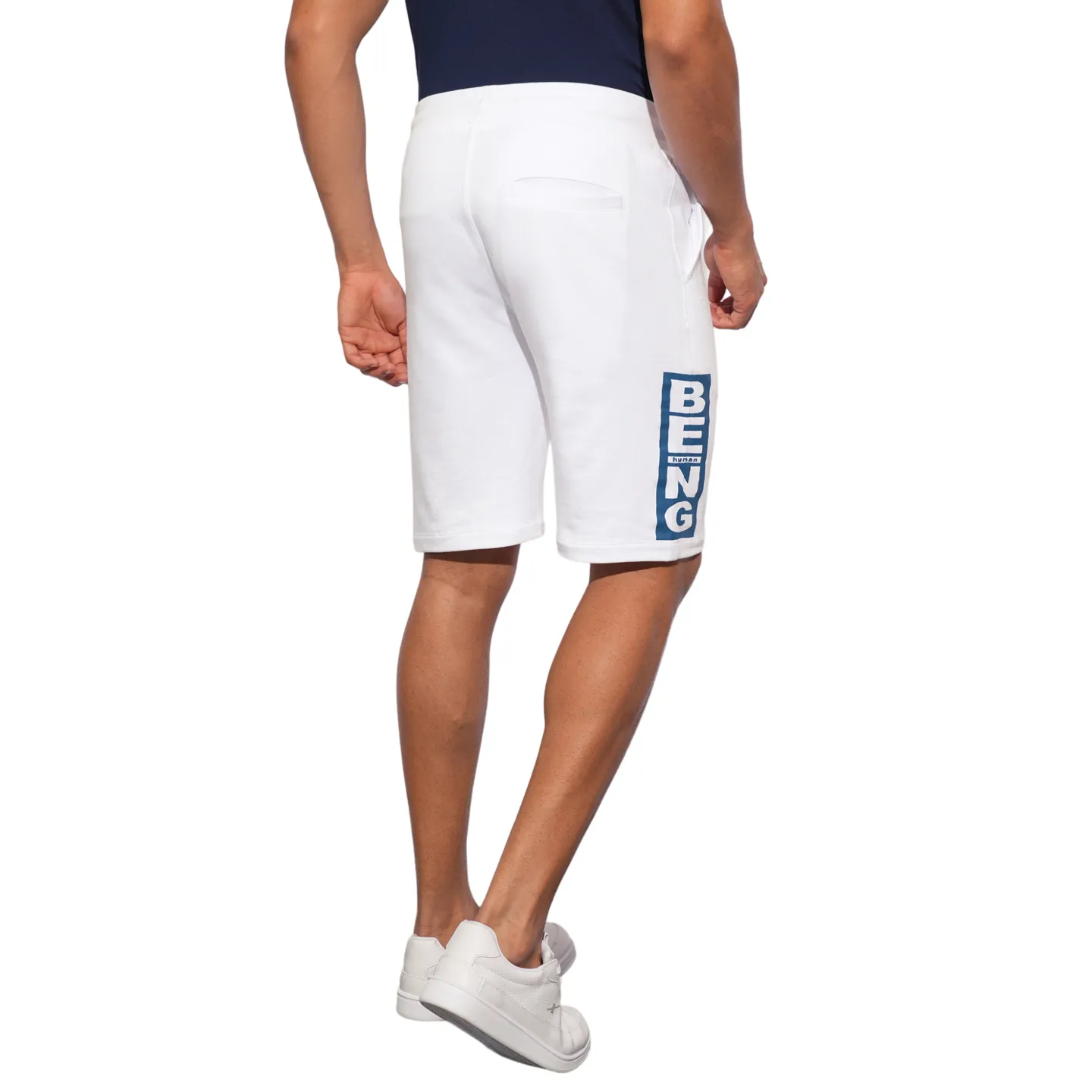 White Shorts Fit Men's Shorts by Being Human Clothing - Image 5