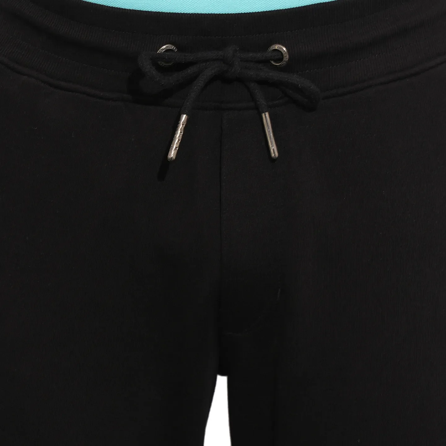 Black Regular Fit Track Pants For Men By Being Human Clothing - Image 5