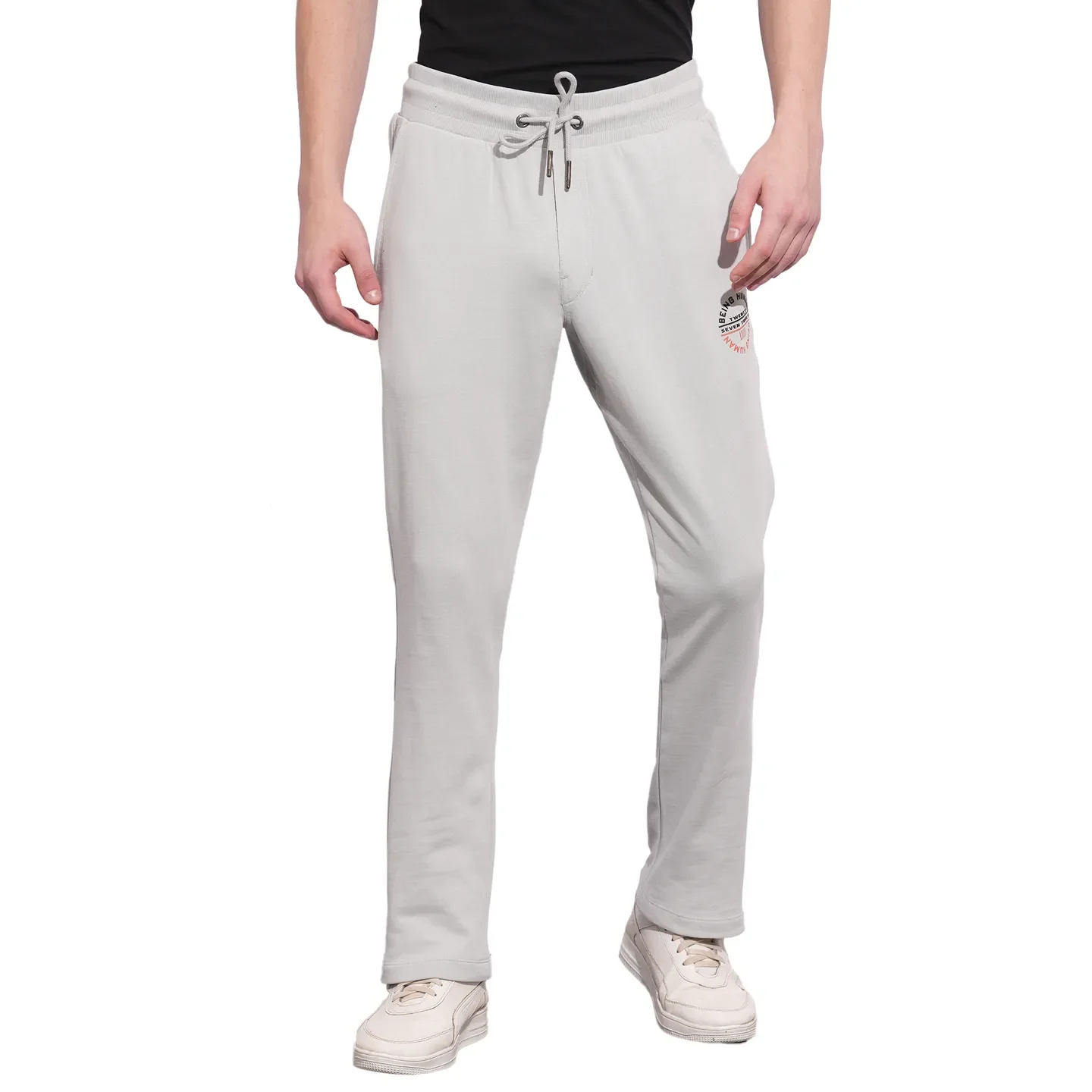 Grey Men's Track Pants by Being Human Clothing