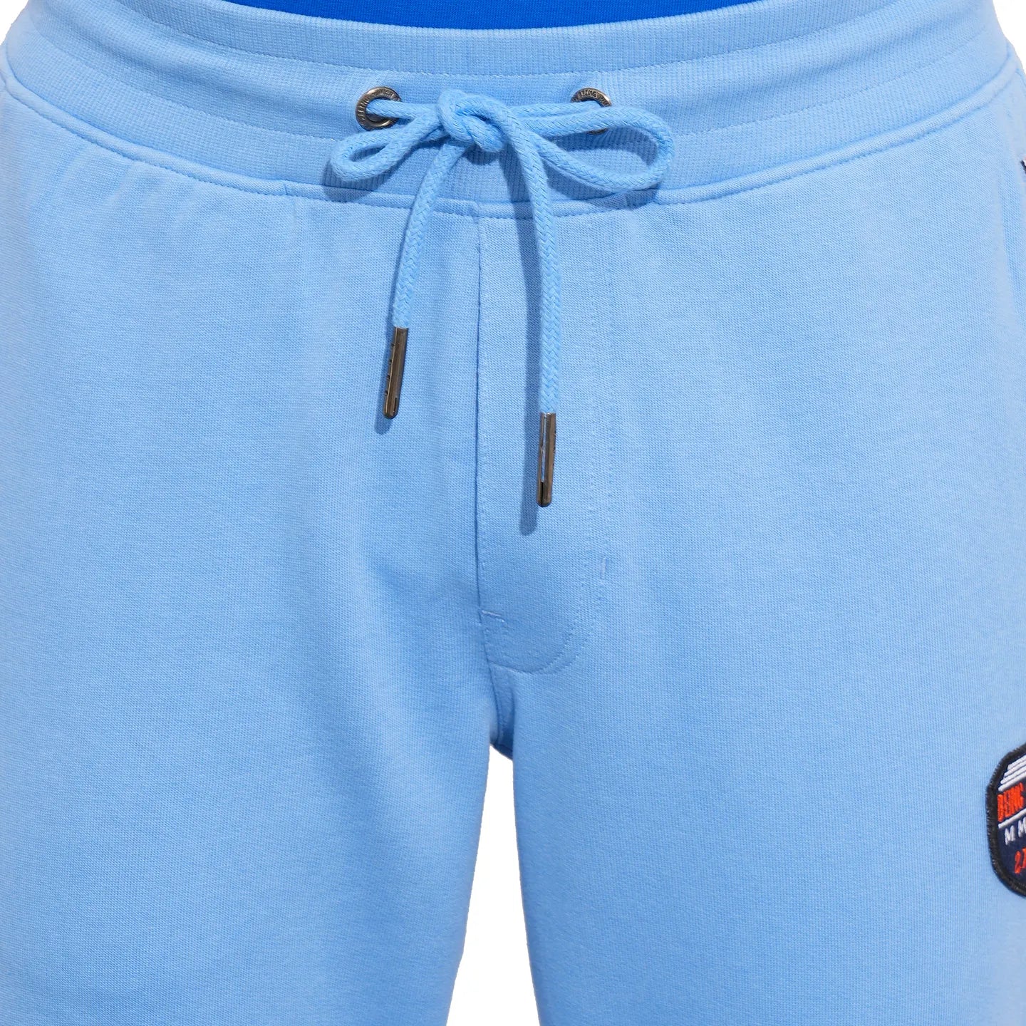 Blue Regular Fit Track Pants For Men By Being Human Clothing - Image 5