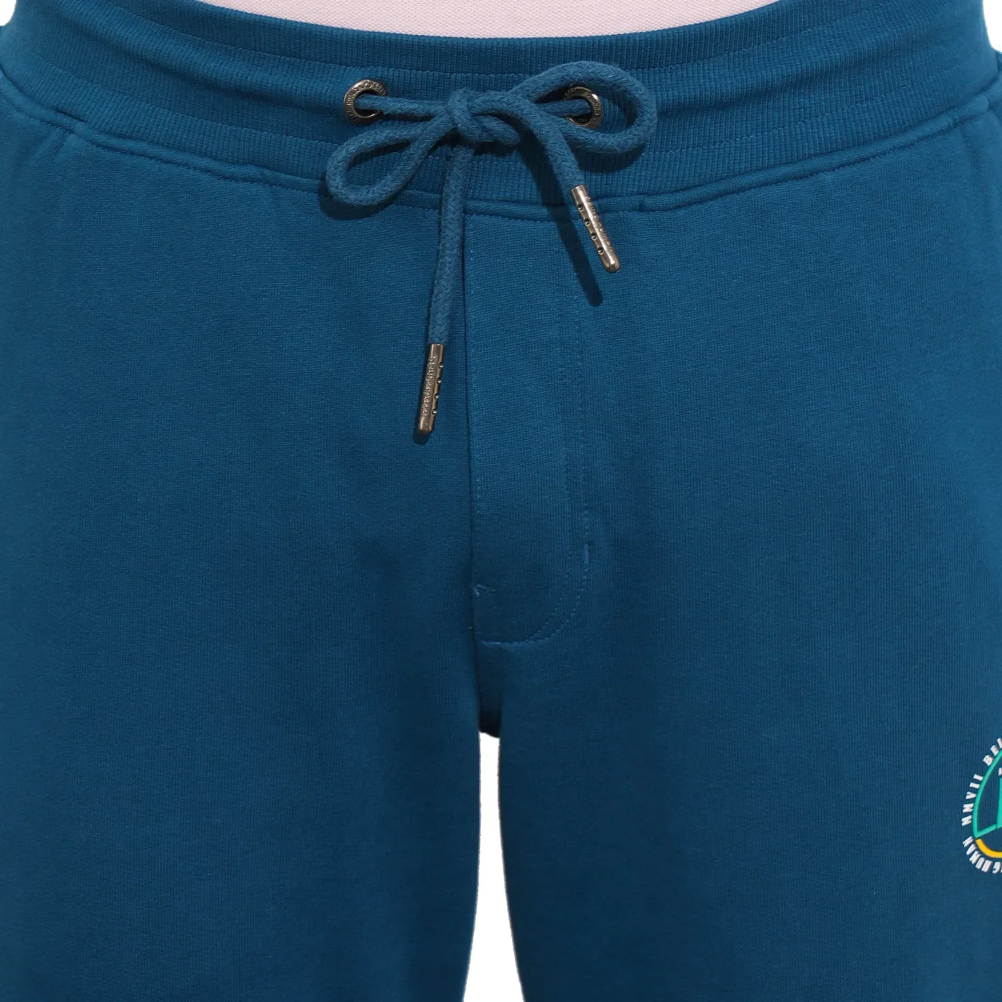 Navy Regular Fit Track Pants For Men By Being Human Clothing - Image 5