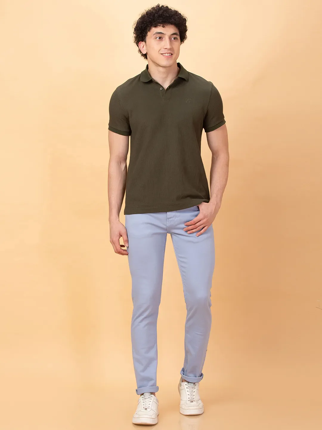 Blue Slim Fit Men's Denims by Being Human Clothing - Image 2
