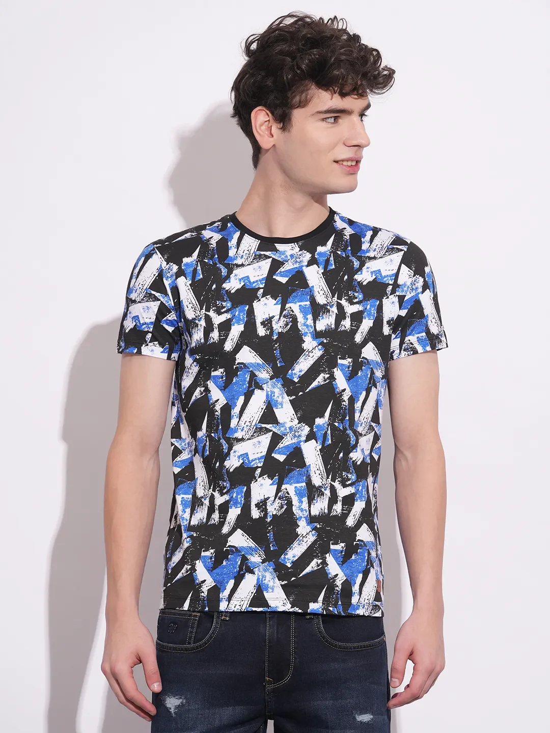Slim Fit Men's Short Sleeves T-Shirt by Being Human Clothing