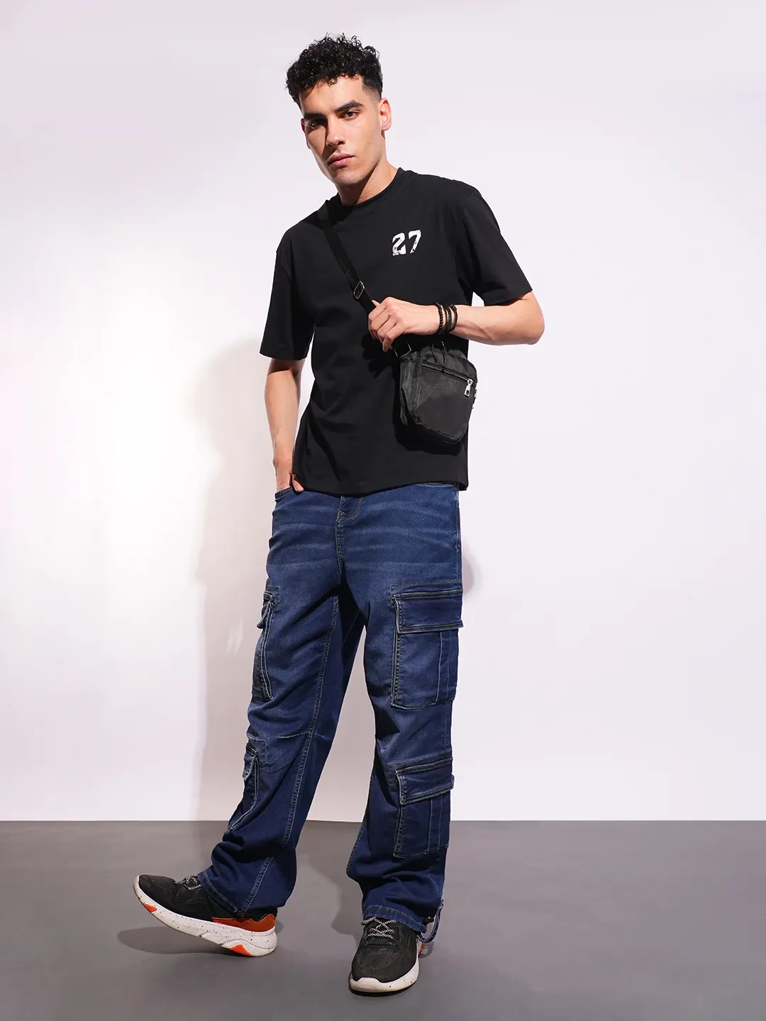 Easy Fit Men's Short Sleeves T-Shirt by Being Human Clothing - Image 4