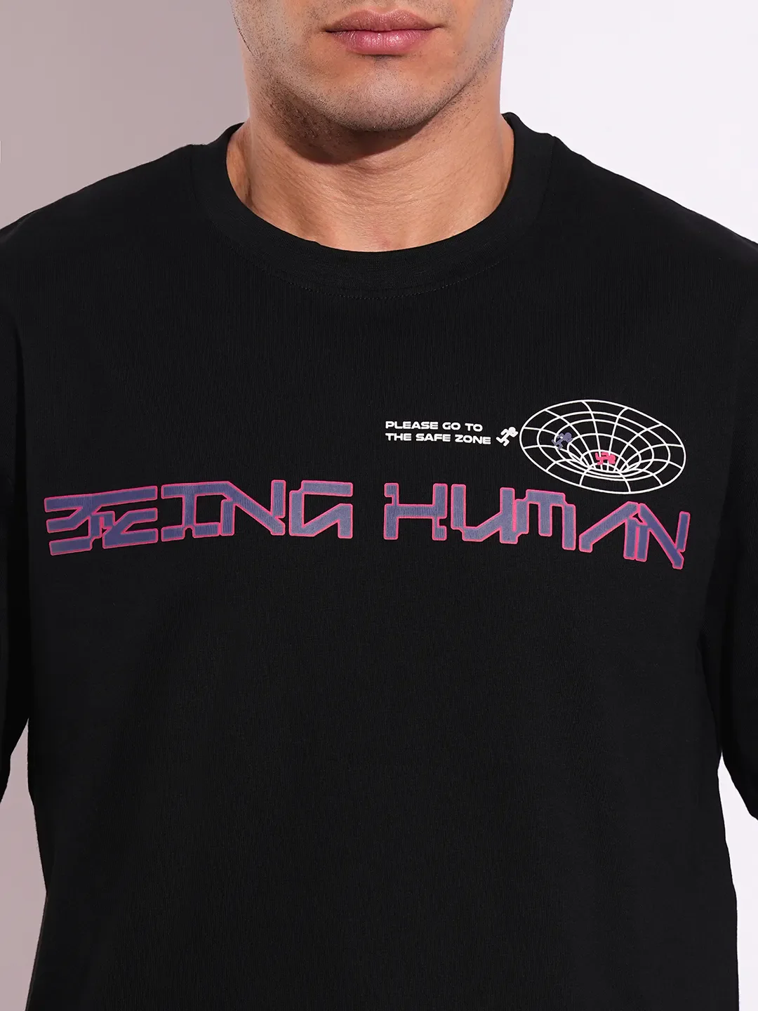 Easy Fit Men's Short Sleeves T-Shirt by Being Human Clothing - Image 5