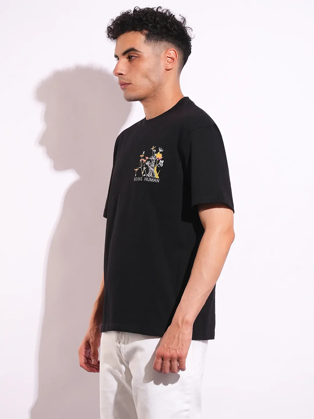 Easy Fit Men's Short Sleeves T-Shirt by Being Human Clothing - Image 2