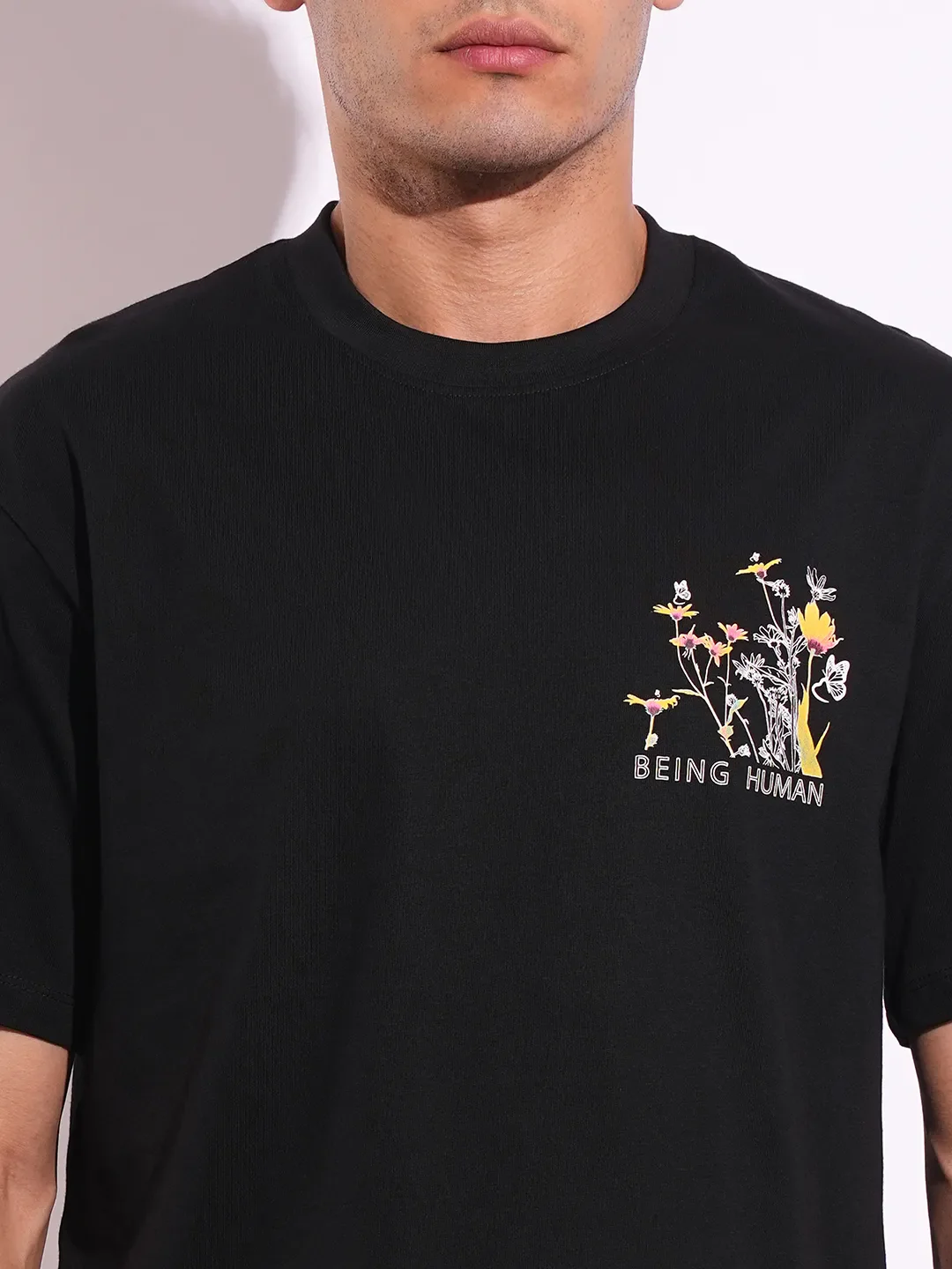 Easy Fit Men's Short Sleeves T-Shirt by Being Human Clothing - Image 5