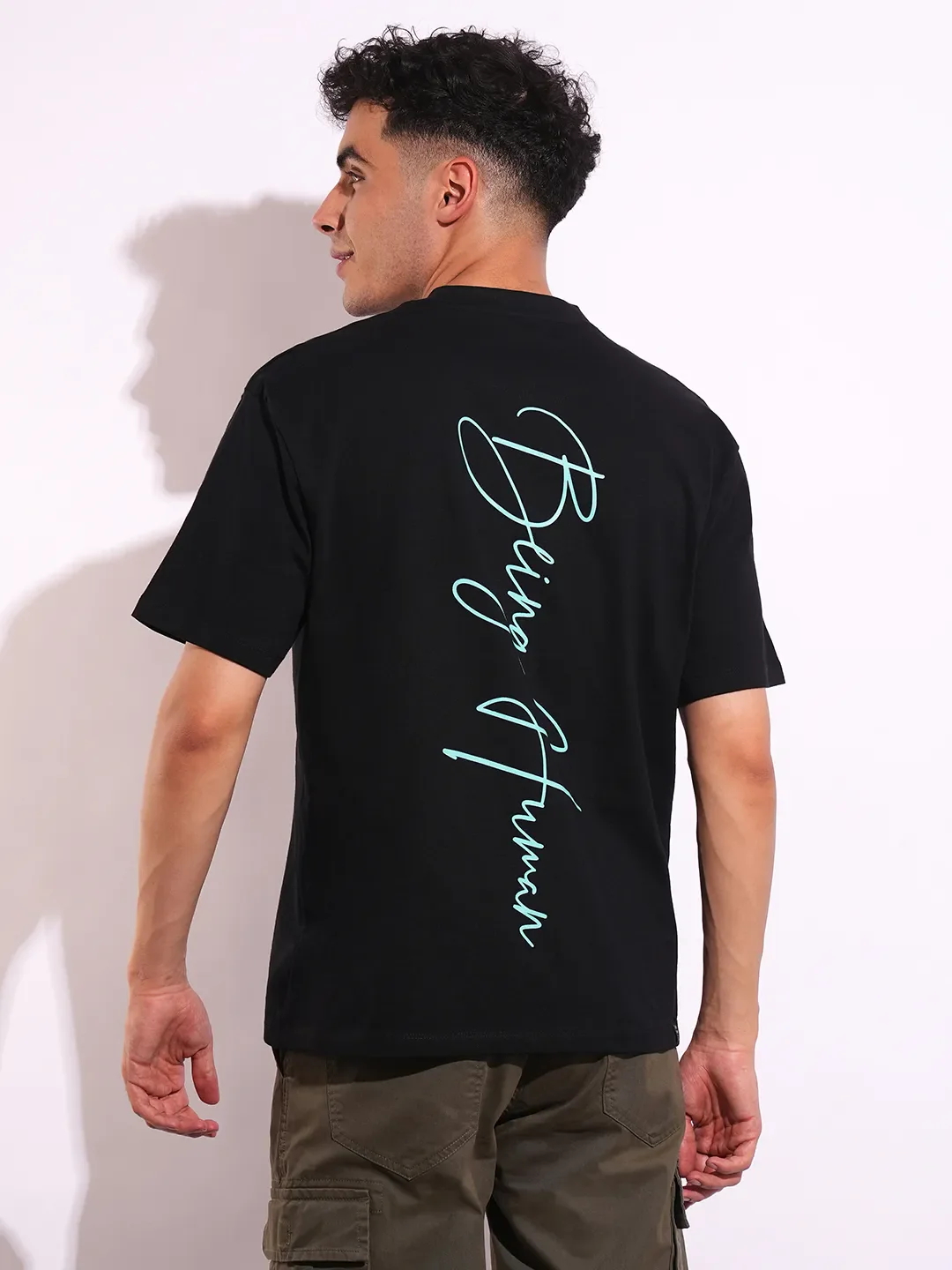 Easy Fit Men's Short Sleeves T-Shirt by Being Human Clothing - Image 3