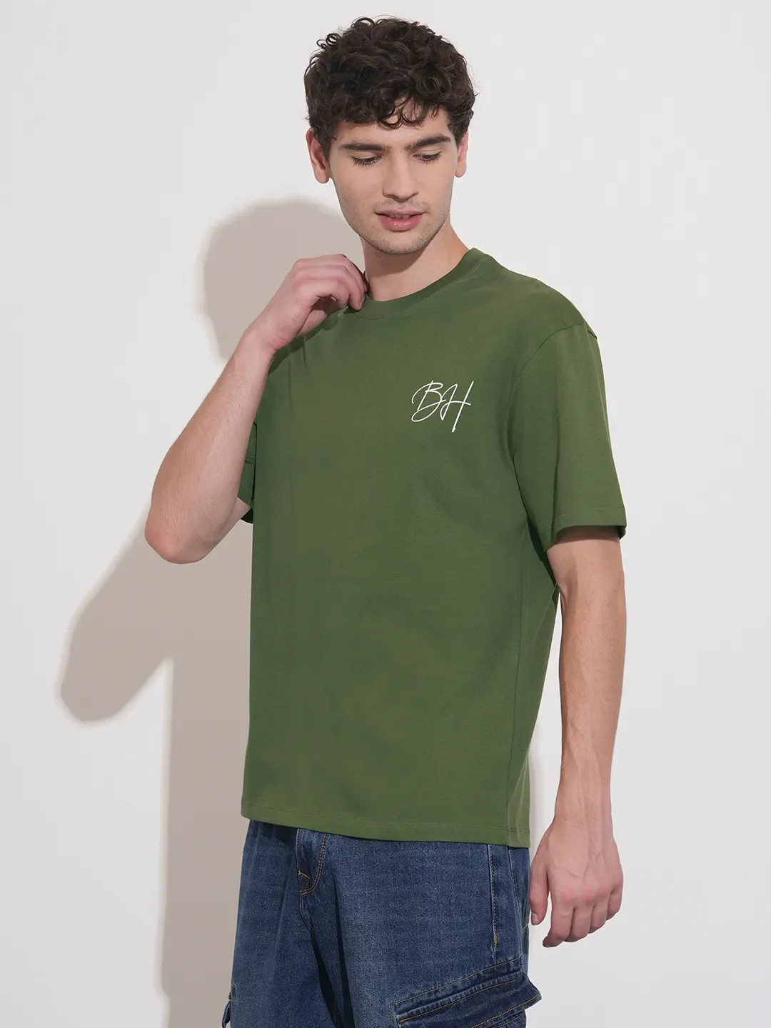 Easy Fit Men's Short Sleeves T-Shirt by Being Human Clothing - Image 2