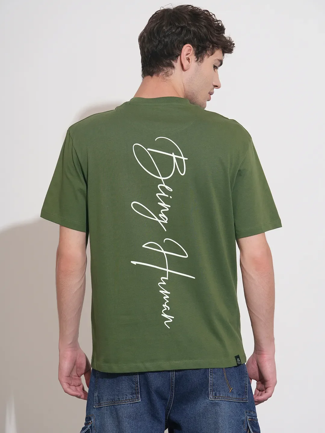 Easy Fit Men's Short Sleeves T-Shirt by Being Human Clothing - Image 3