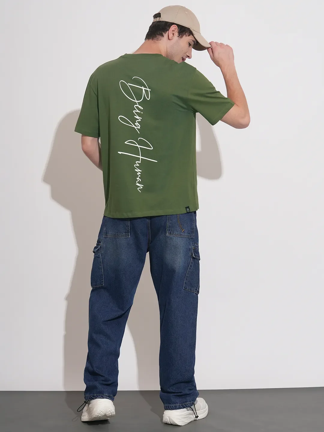 Easy Fit Men's Short Sleeves T-Shirt by Being Human Clothing - Image 4