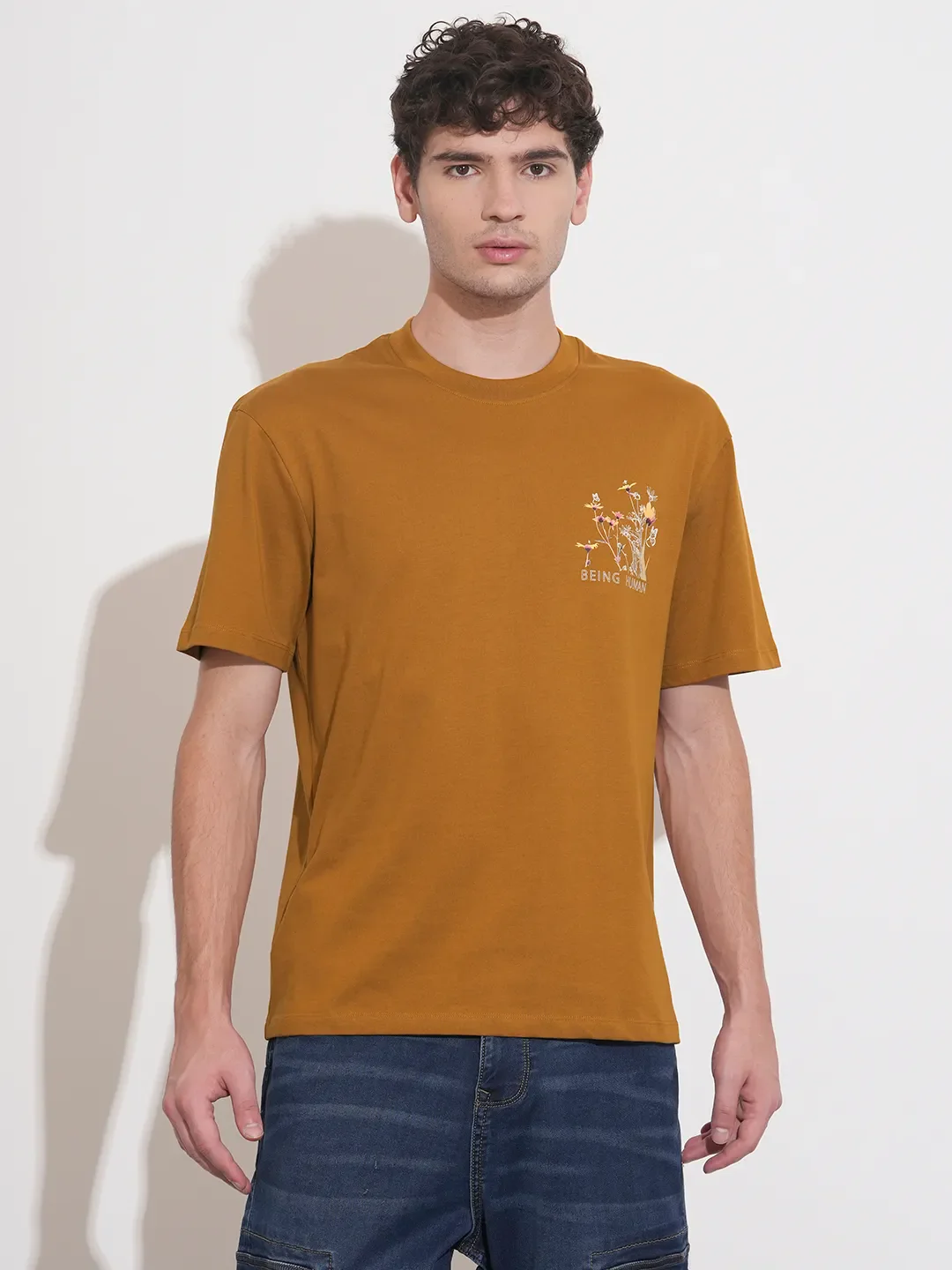 Easy Fit Men's Short Sleeves T-Shirt by Being Human Clothing