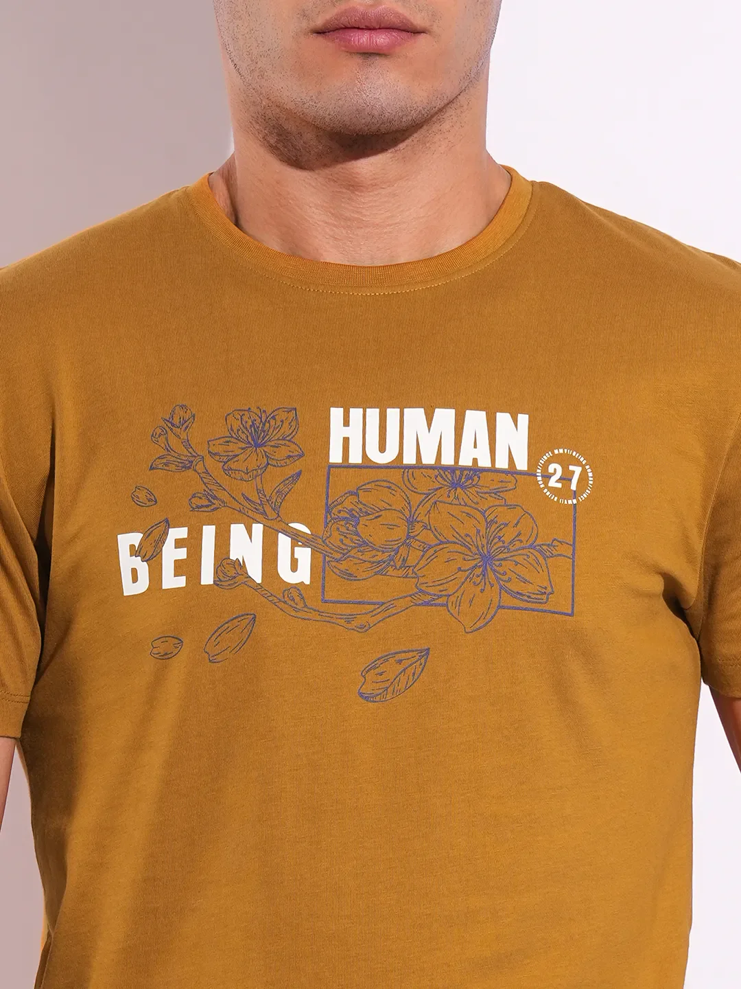 Slim Fit Men's Short Sleeves T-Shirt by Being Human Clothing - Image 5