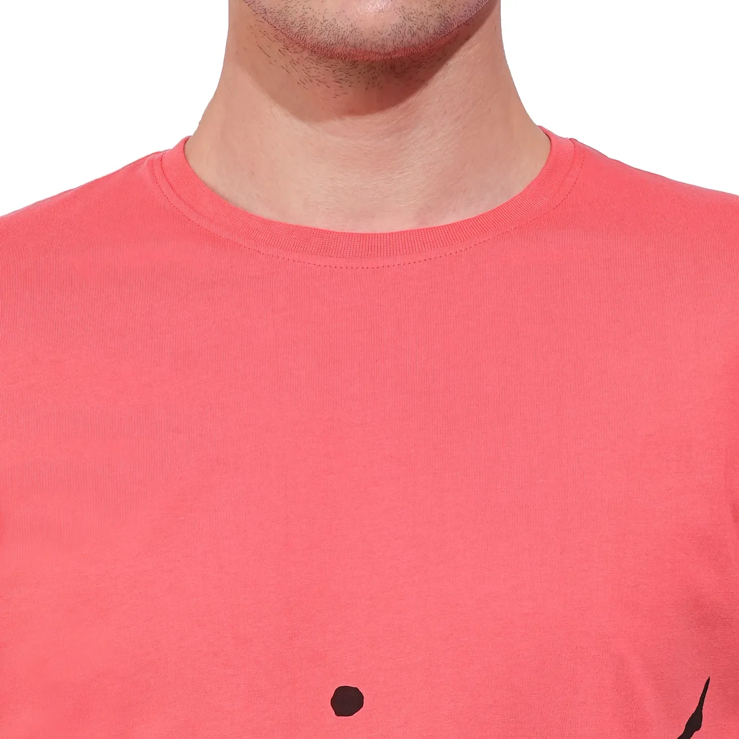 Coral Regular Fit Men's Short Sleeves T-Shirt by Being Human Clothing - Image 5