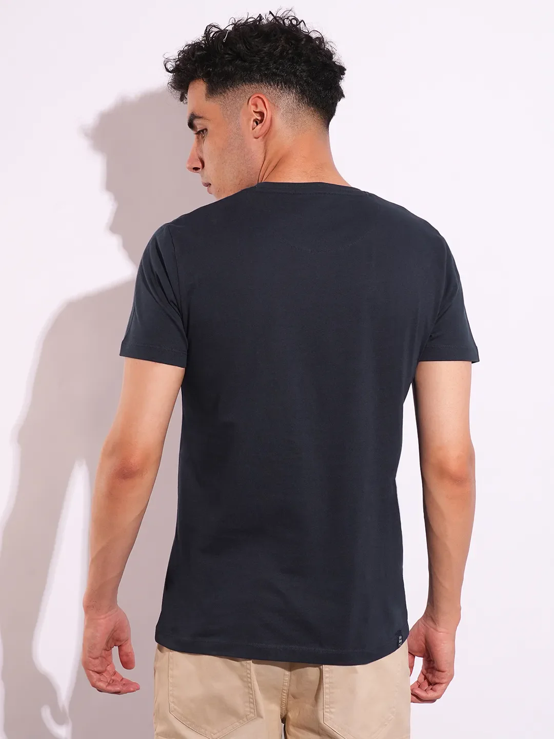 Slim Fit Men's Short Sleeves T-Shirt by Being Human Clothing - Image 3