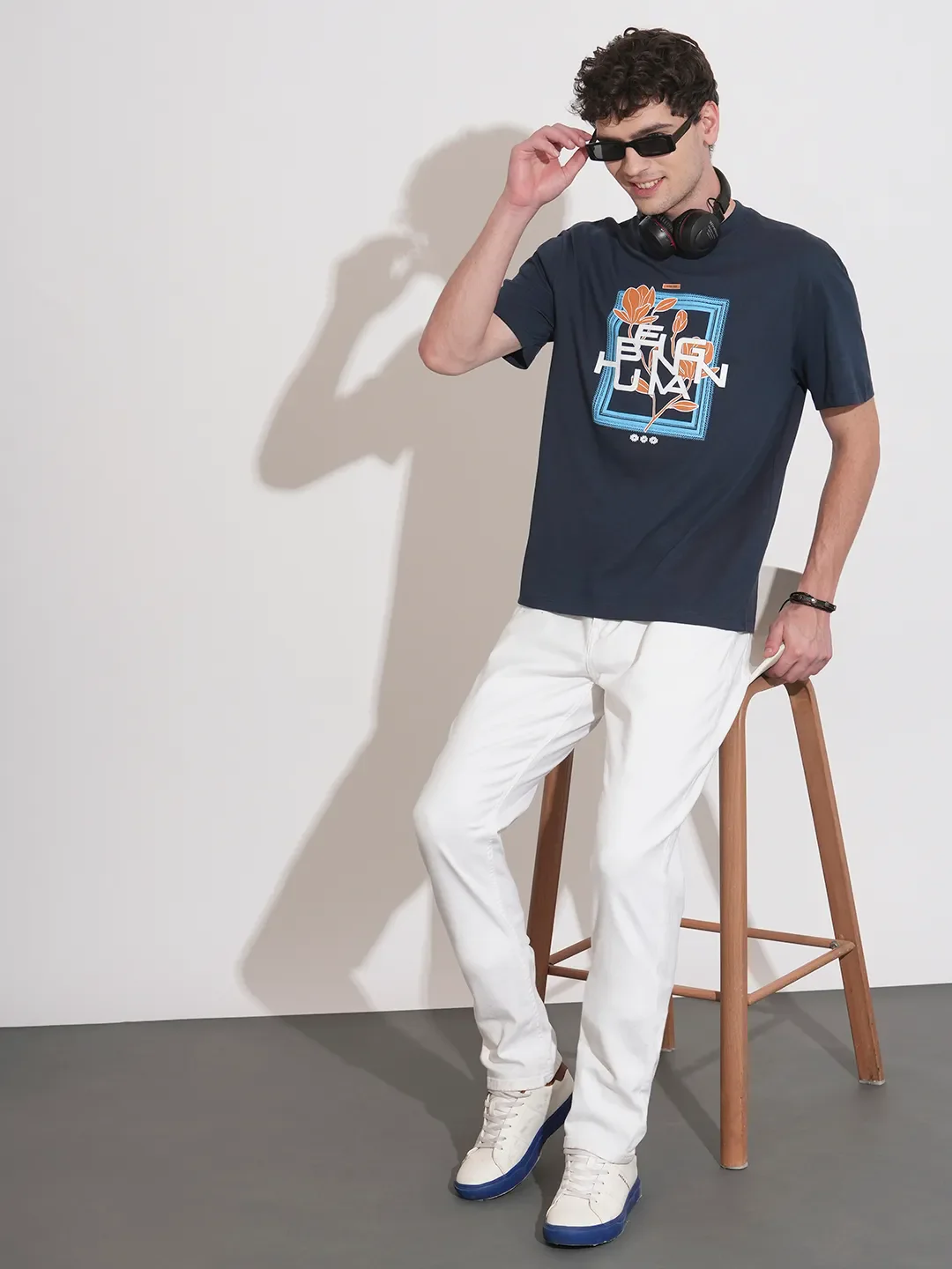 Easy Fit Men's Short Sleeves T-Shirt by Being Human Clothing - Image 4