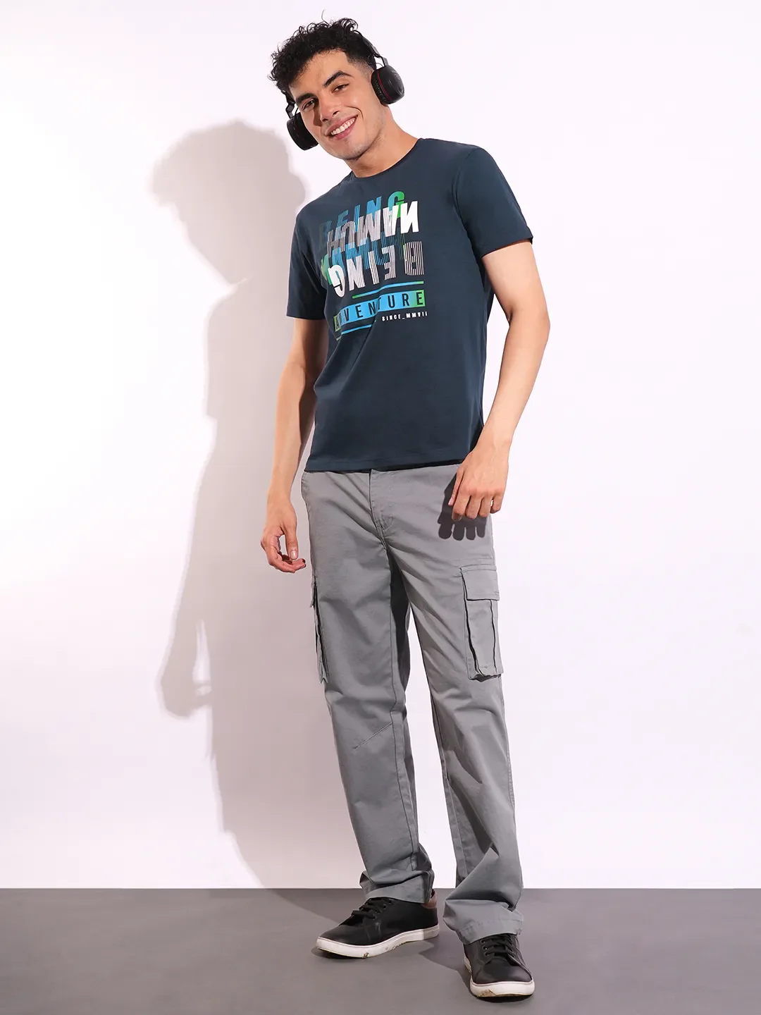 Slim Fit Men's Short Sleeves T-Shirt by Being Human Clothing - Image 4