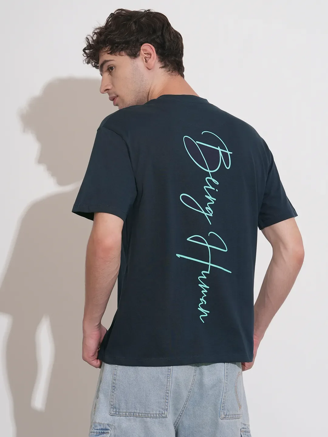 Easy Fit Men's Short Sleeves T-Shirt by Being Human Clothing - Image 3