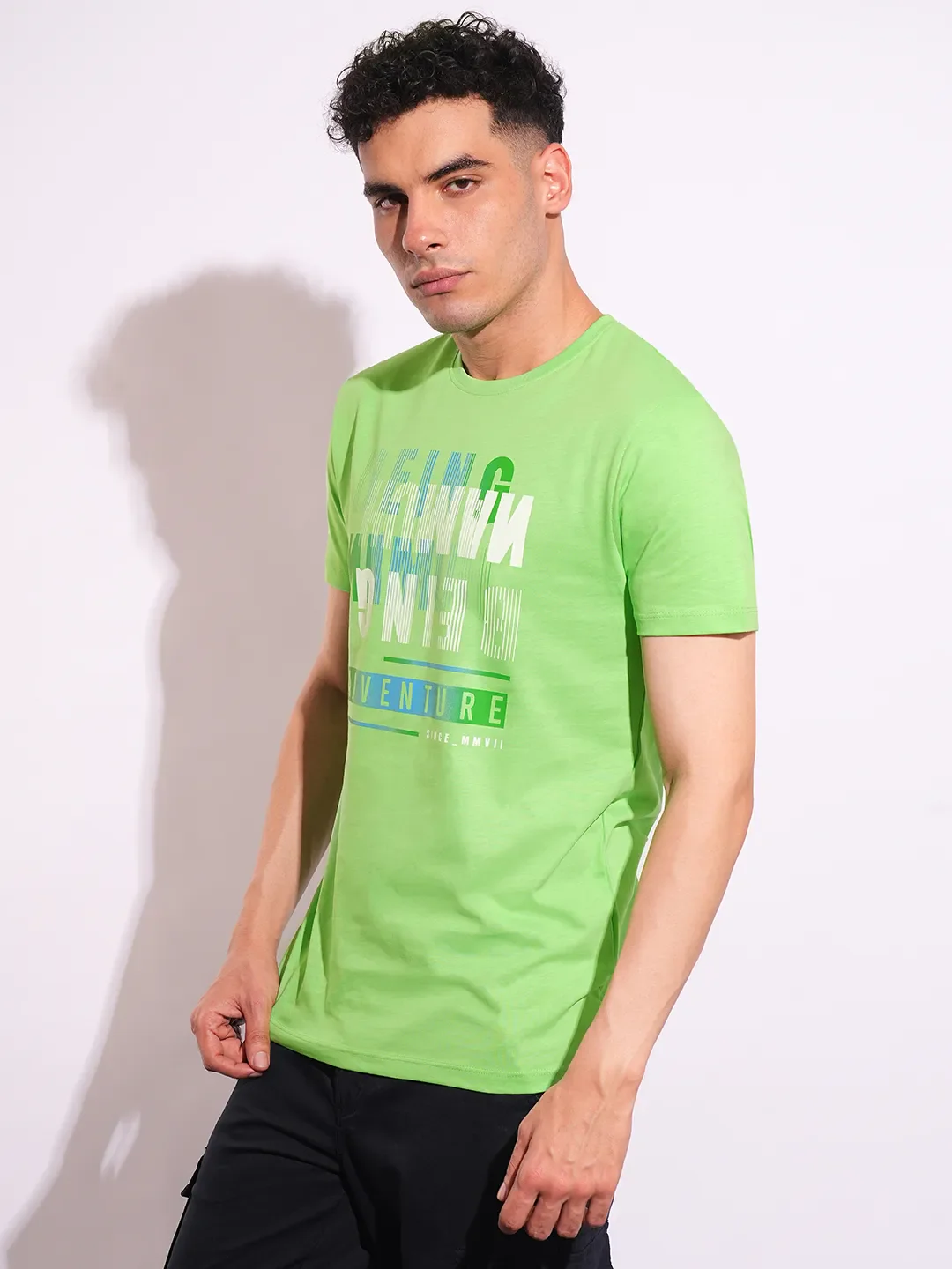 Slim Fit Men's Short Sleeves T-Shirt by Being Human Clothing - Image 2