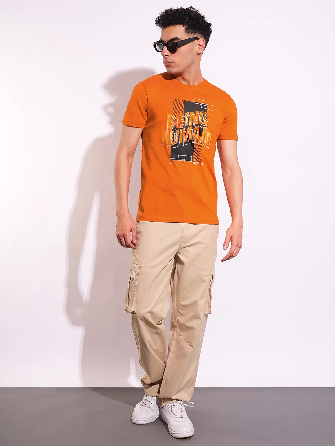 Slim Fit Men's Short Sleeves T-Shirt by Being Human Clothing - Image 4