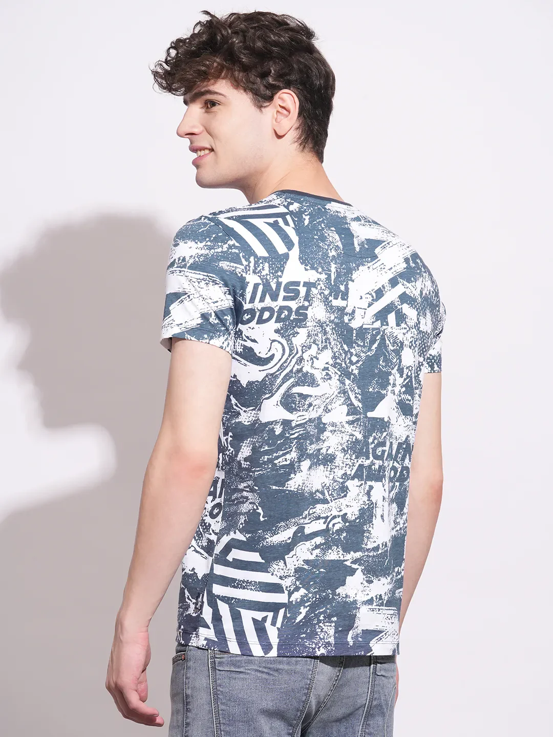 Slim Fit Men's Short Sleeves T-Shirt by Being Human Clothing - Image 3